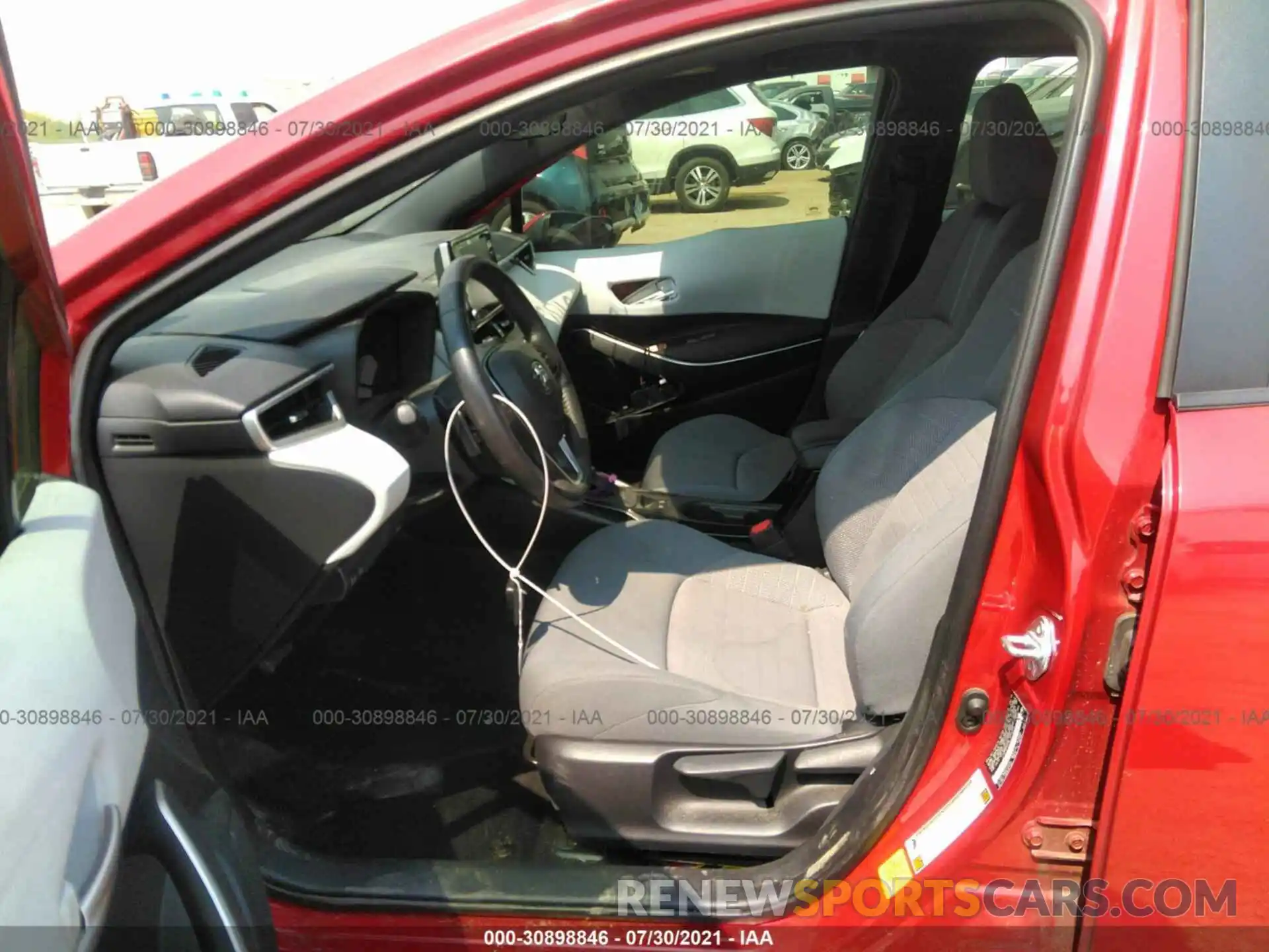 5 Photograph of a damaged car JTDP4RCE8LJ010000 TOYOTA COROLLA 2020