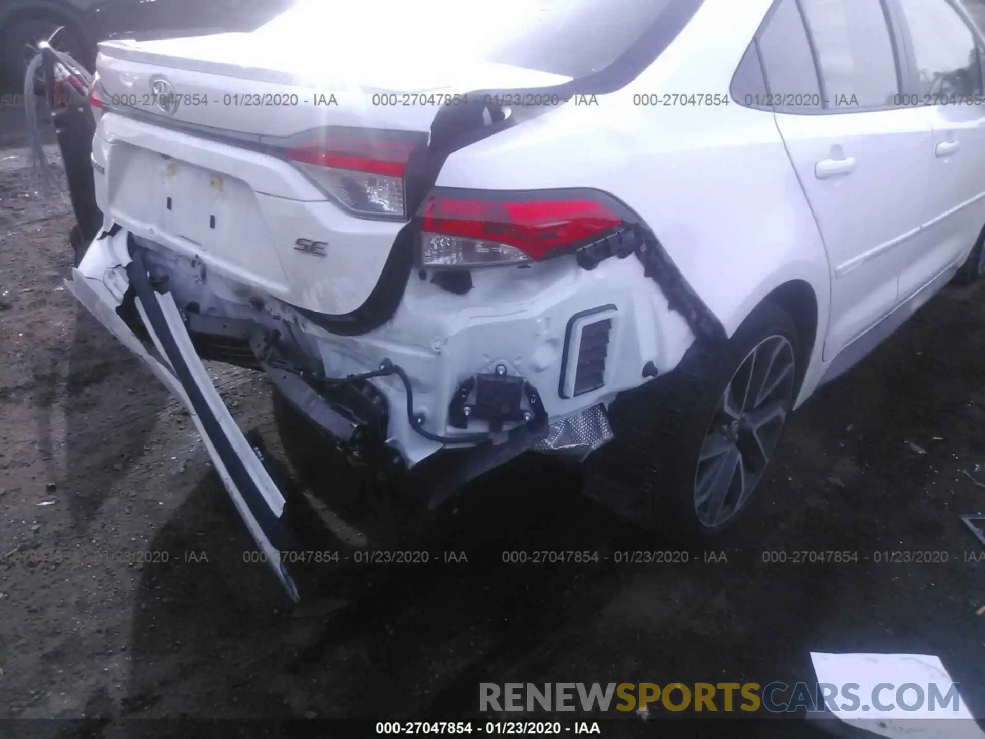 6 Photograph of a damaged car JTDP4RCE8LJ012023 TOYOTA COROLLA 2020