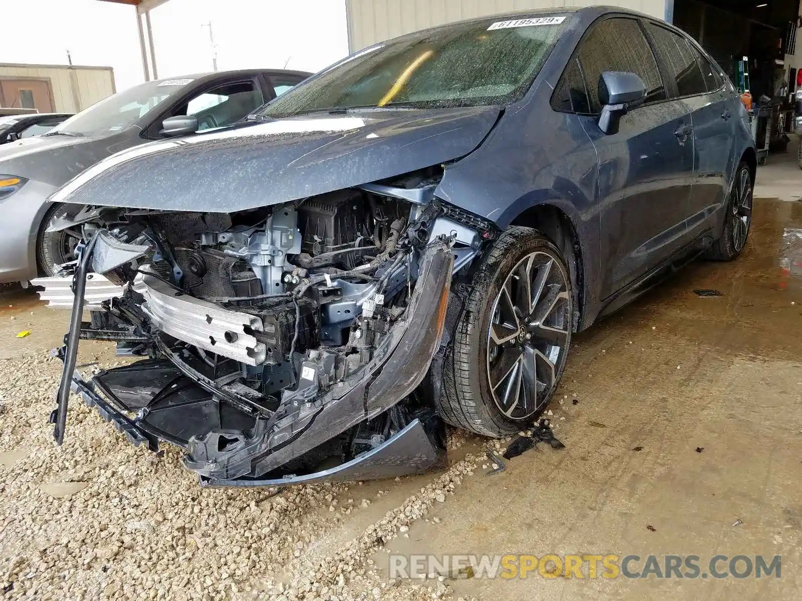 2 Photograph of a damaged car JTDP4RCE8LJ013494 TOYOTA COROLLA 2020