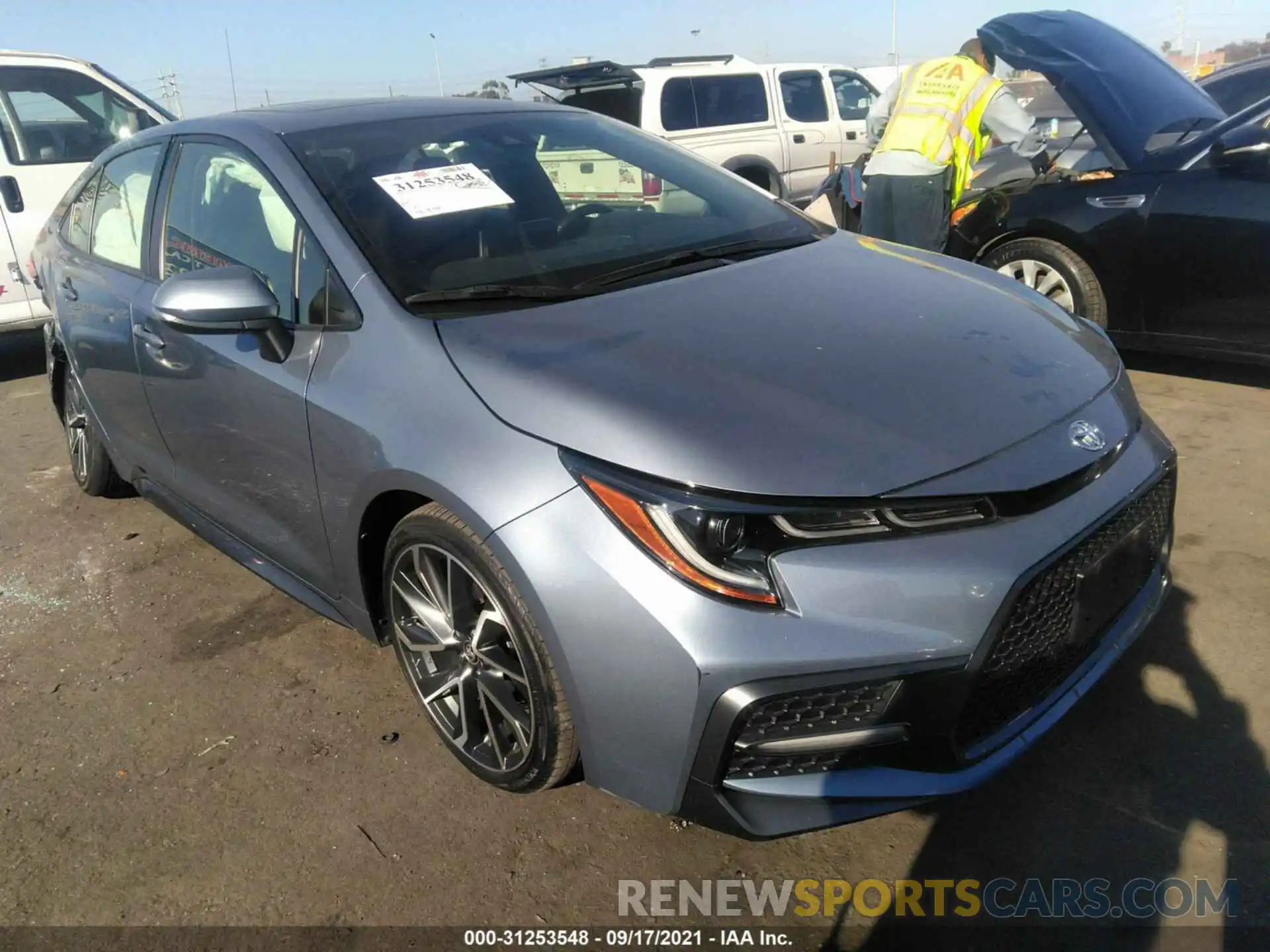 1 Photograph of a damaged car JTDP4RCE8LJ014788 TOYOTA COROLLA 2020