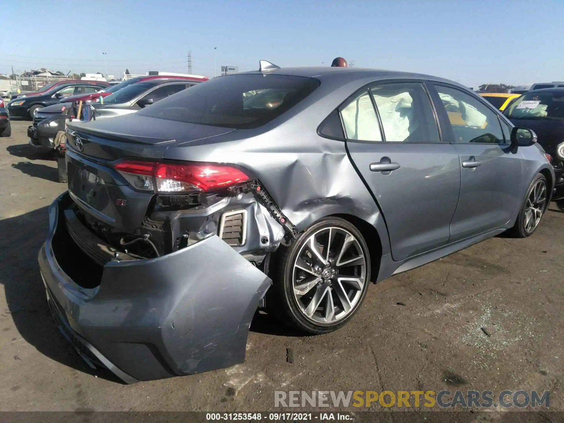 6 Photograph of a damaged car JTDP4RCE8LJ014788 TOYOTA COROLLA 2020