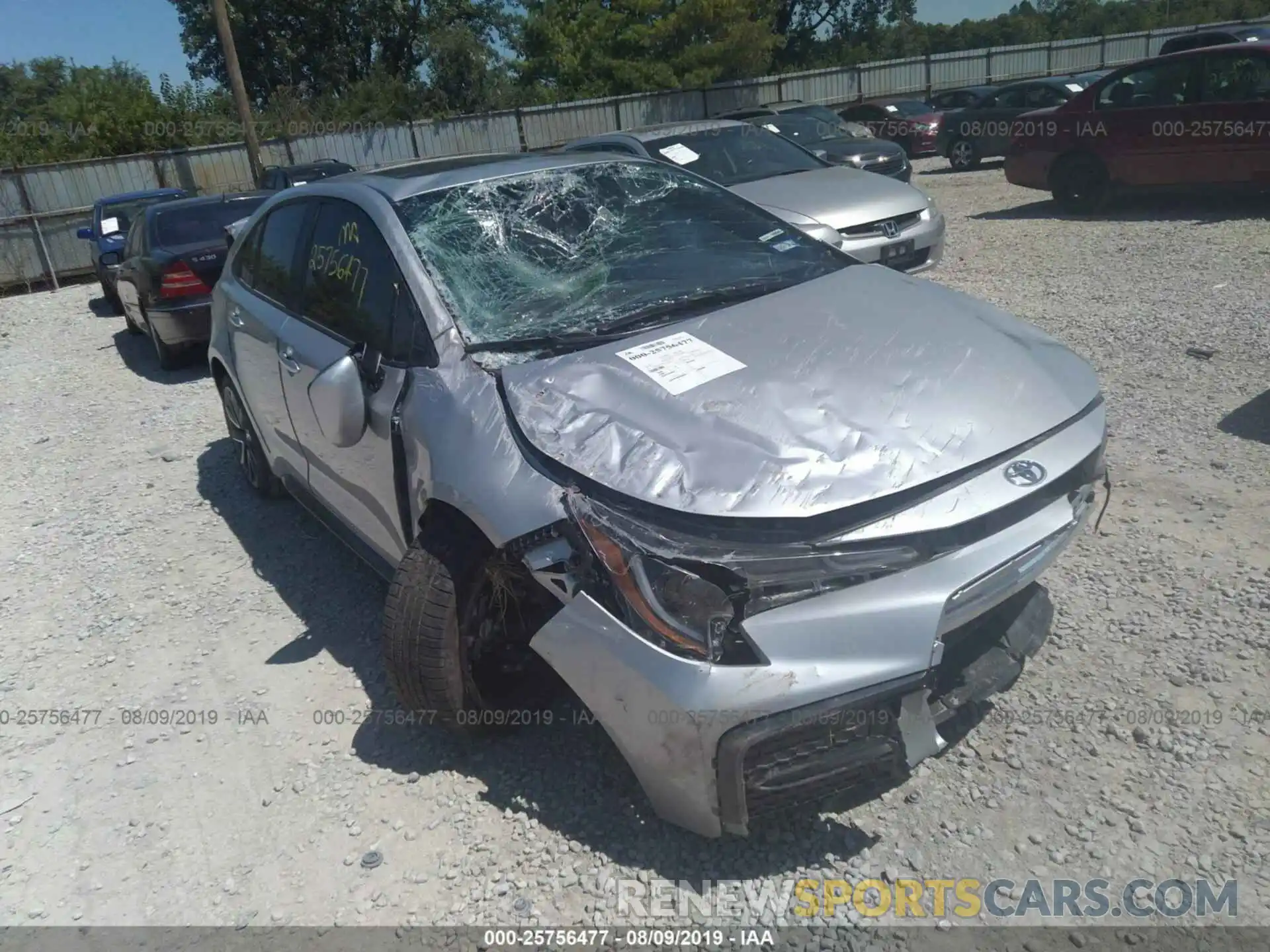 6 Photograph of a damaged car JTDP4RCE8LJ016007 TOYOTA COROLLA 2020