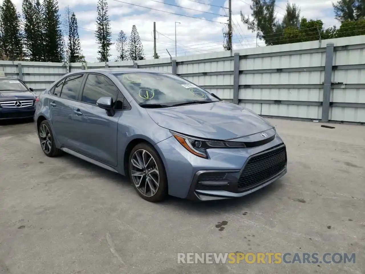 1 Photograph of a damaged car JTDP4RCE8LJ016296 TOYOTA COROLLA 2020