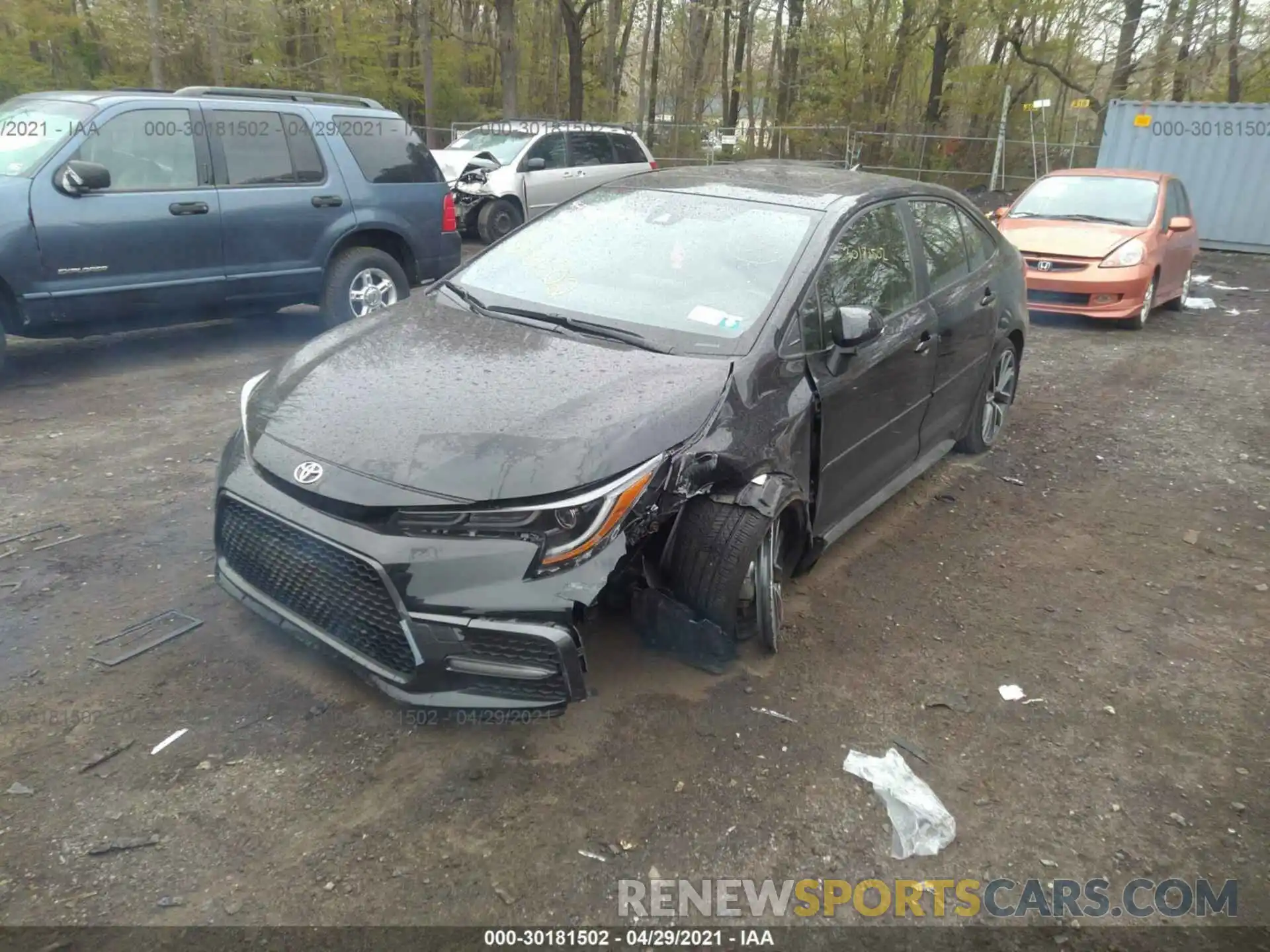 6 Photograph of a damaged car JTDP4RCE8LJ016637 TOYOTA COROLLA 2020