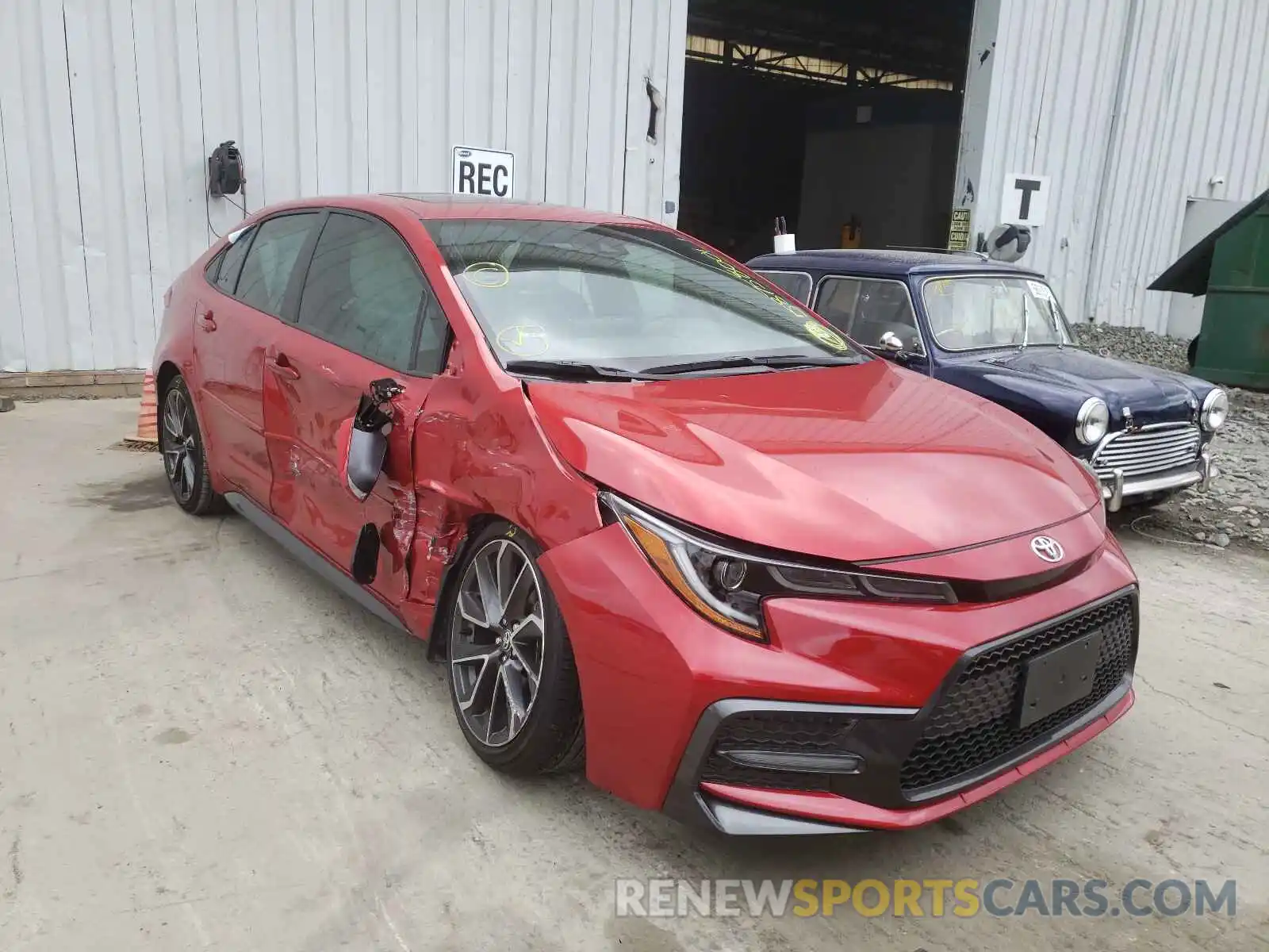 9 Photograph of a damaged car JTDP4RCE8LJ018064 TOYOTA COROLLA 2020