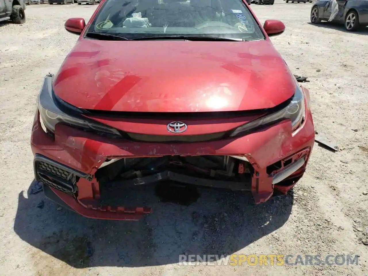 9 Photograph of a damaged car JTDP4RCE8LJ024768 TOYOTA COROLLA 2020