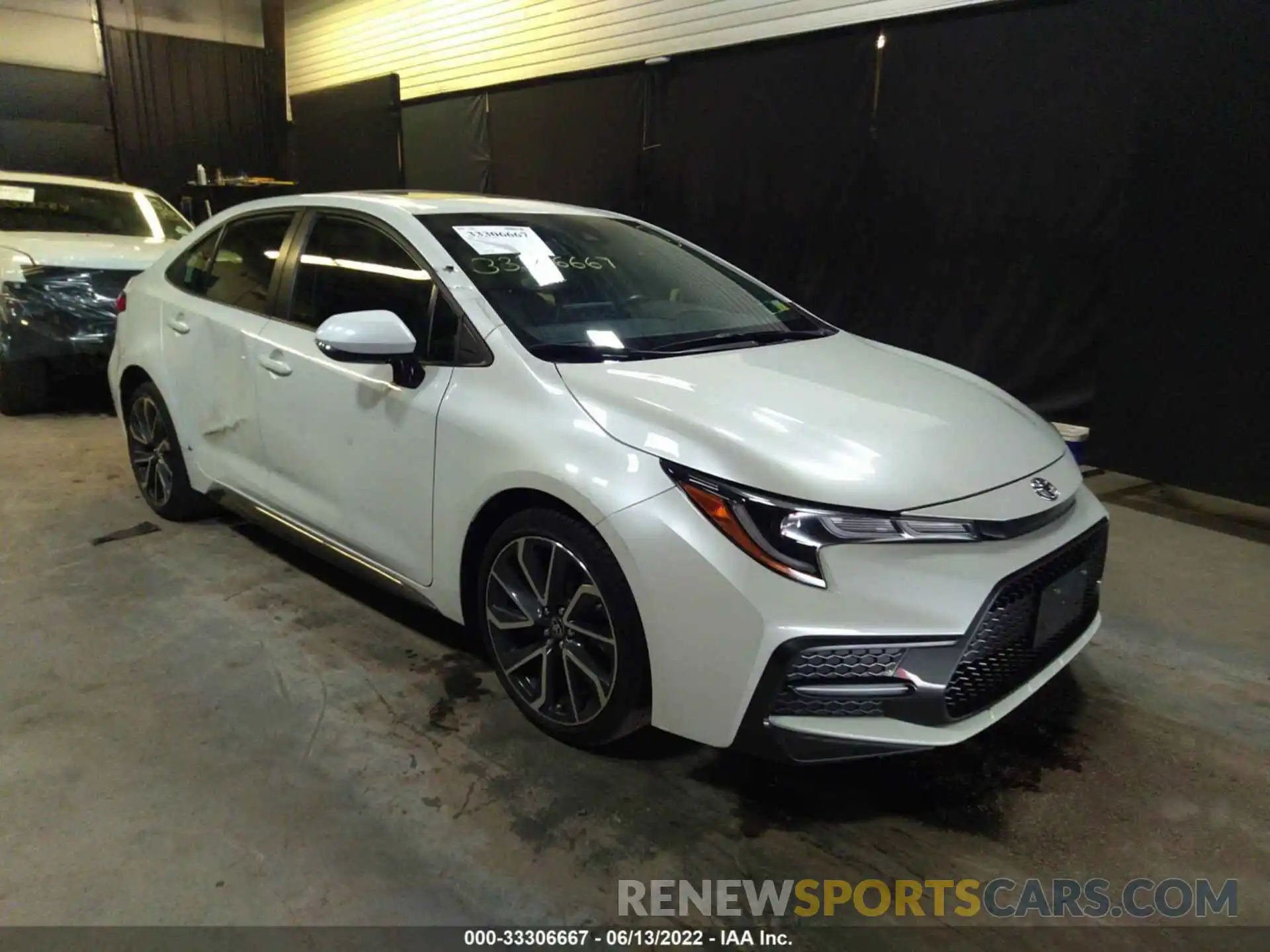 1 Photograph of a damaged car JTDP4RCE8LJ031042 TOYOTA COROLLA 2020