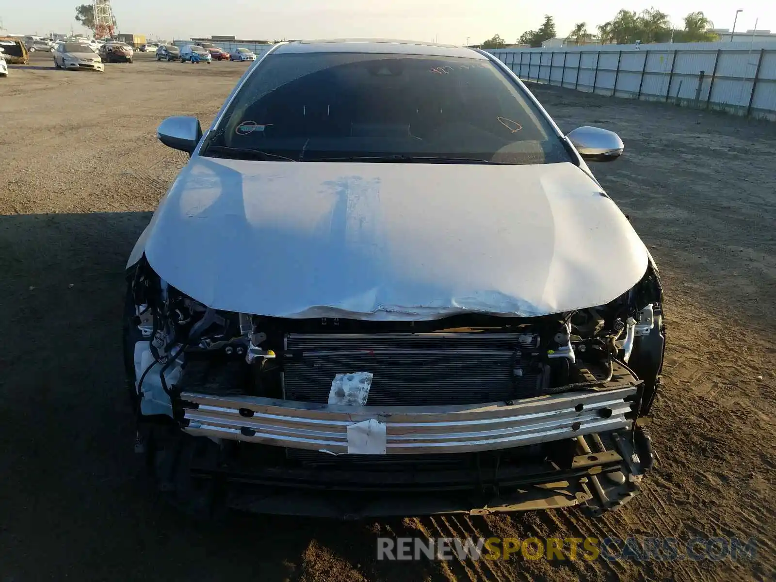 9 Фотография поврежденного автомобиля JTDP4RCE8LJ031543 TOYOTA COROLLA 2020