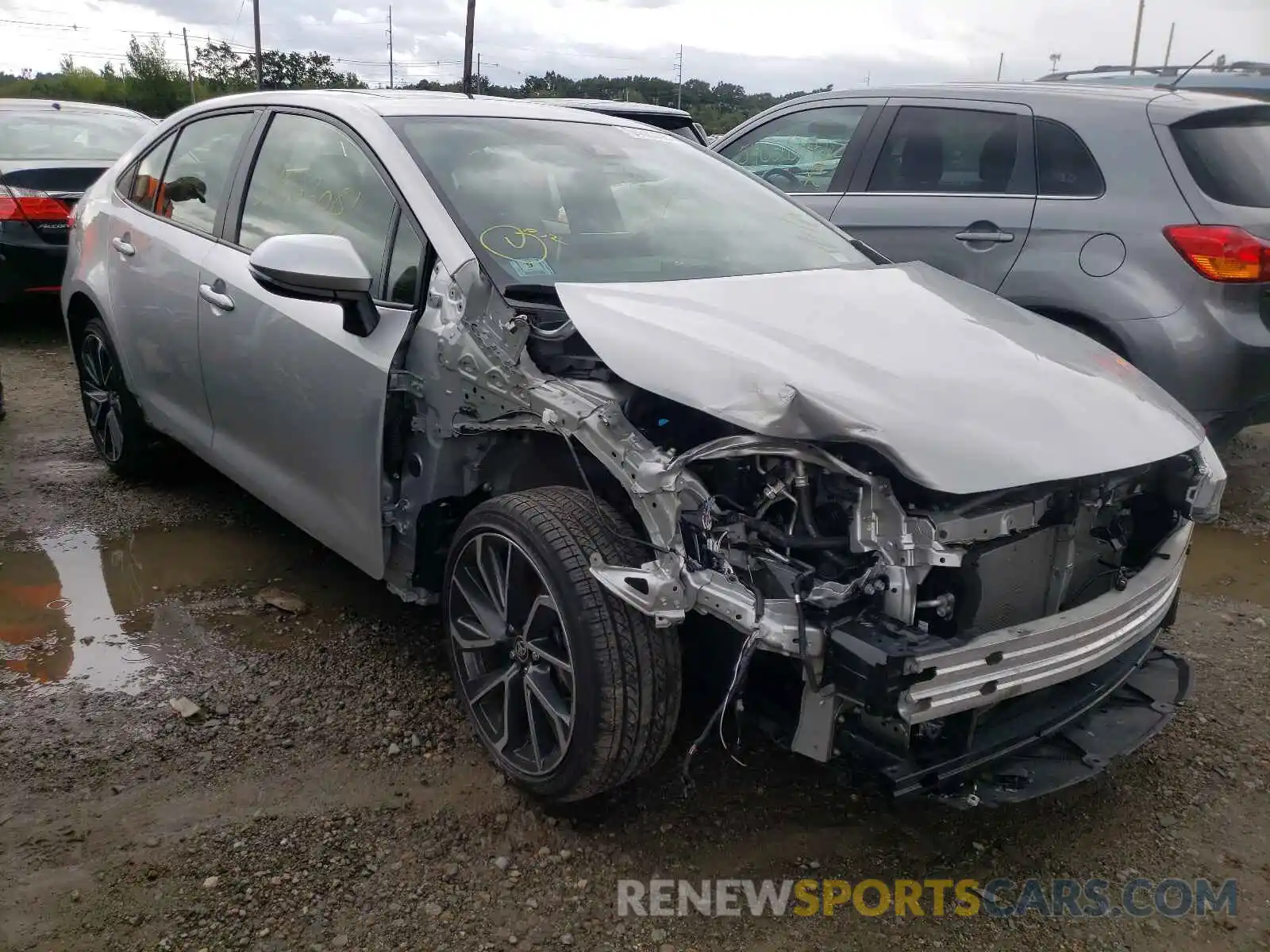 1 Photograph of a damaged car JTDP4RCE8LJ033938 TOYOTA COROLLA 2020