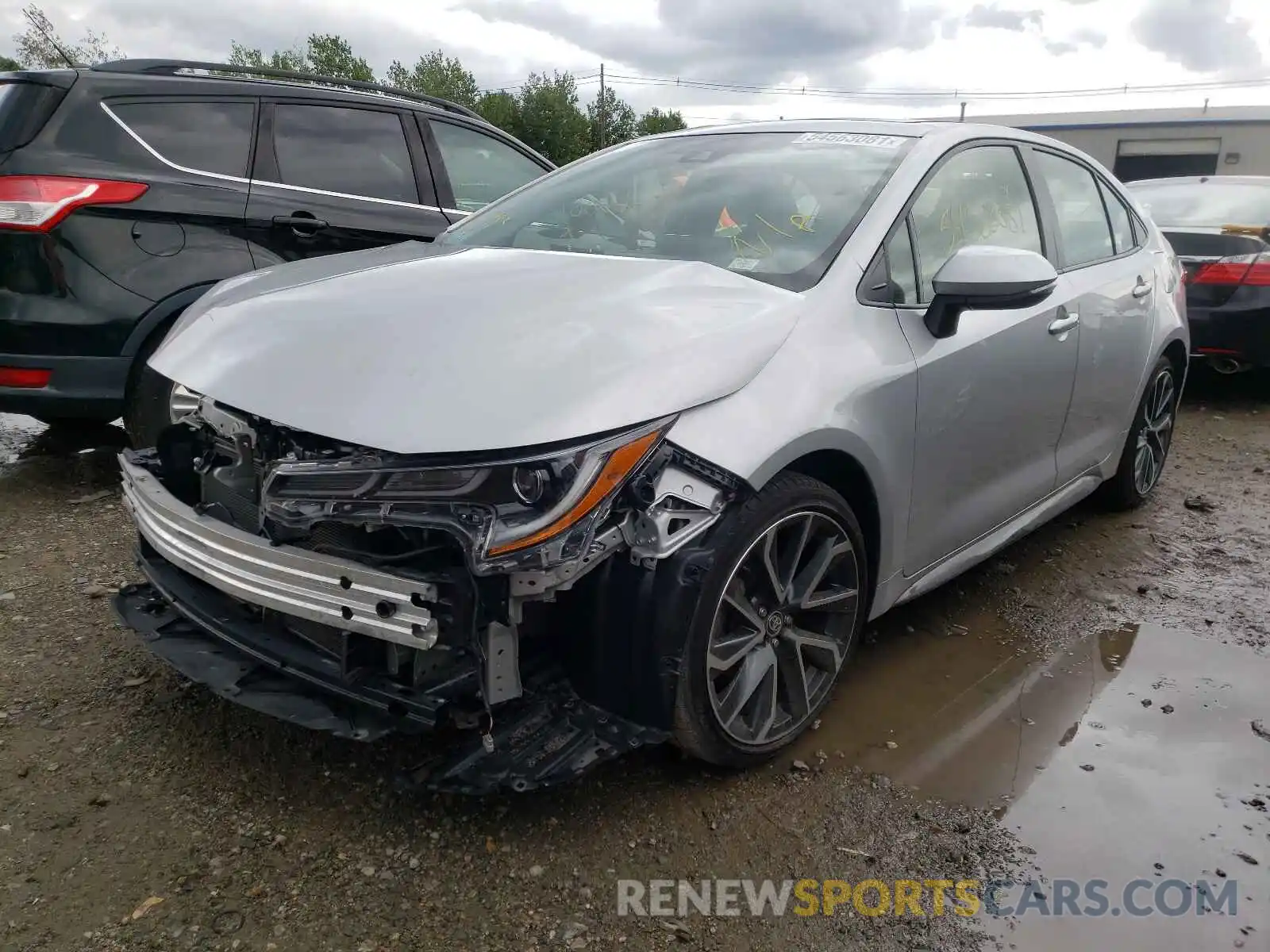 2 Photograph of a damaged car JTDP4RCE8LJ033938 TOYOTA COROLLA 2020