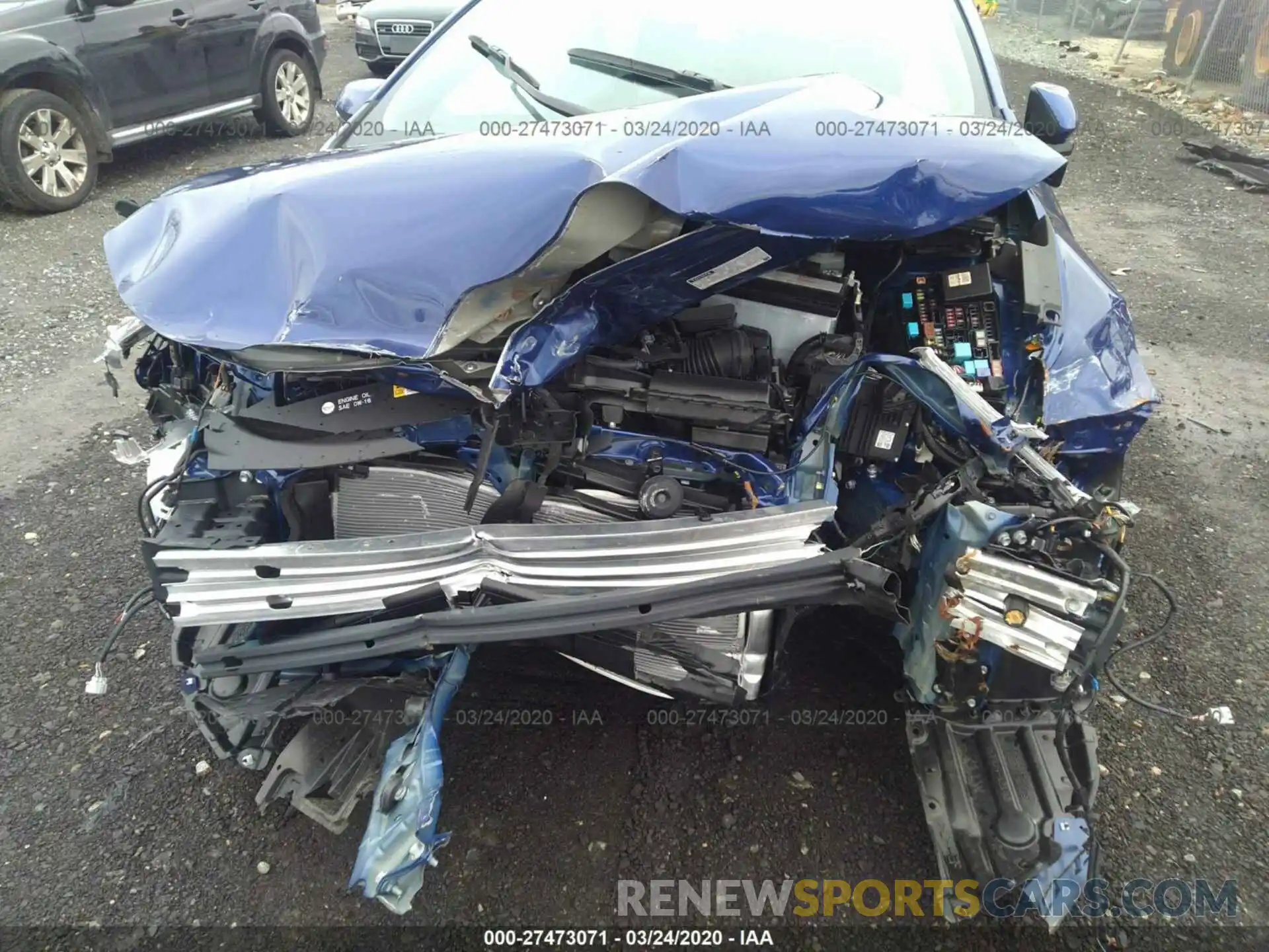 6 Photograph of a damaged car JTDP4RCE8LJ037620 TOYOTA COROLLA 2020