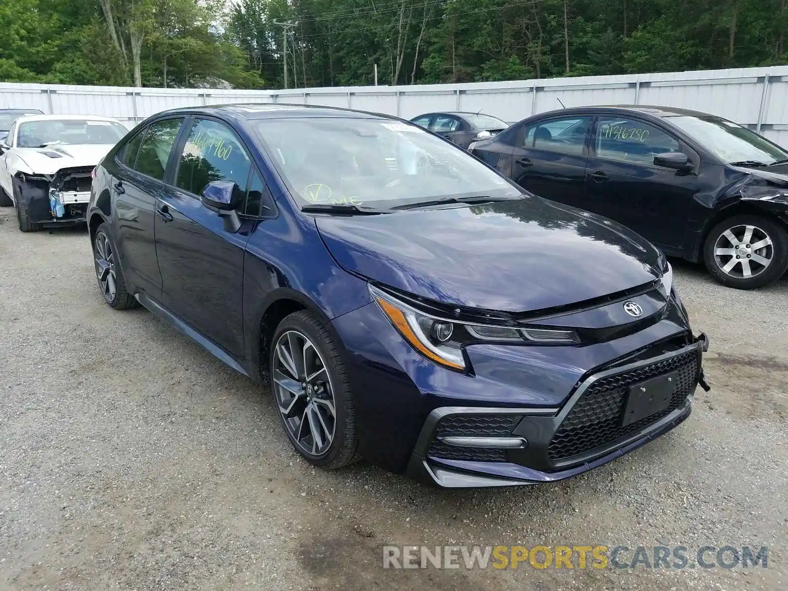 1 Photograph of a damaged car JTDP4RCE8LJ039013 TOYOTA COROLLA 2020