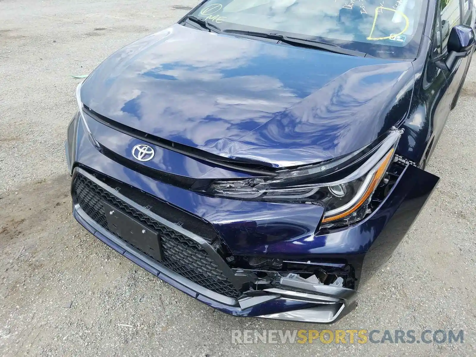 9 Photograph of a damaged car JTDP4RCE8LJ039013 TOYOTA COROLLA 2020