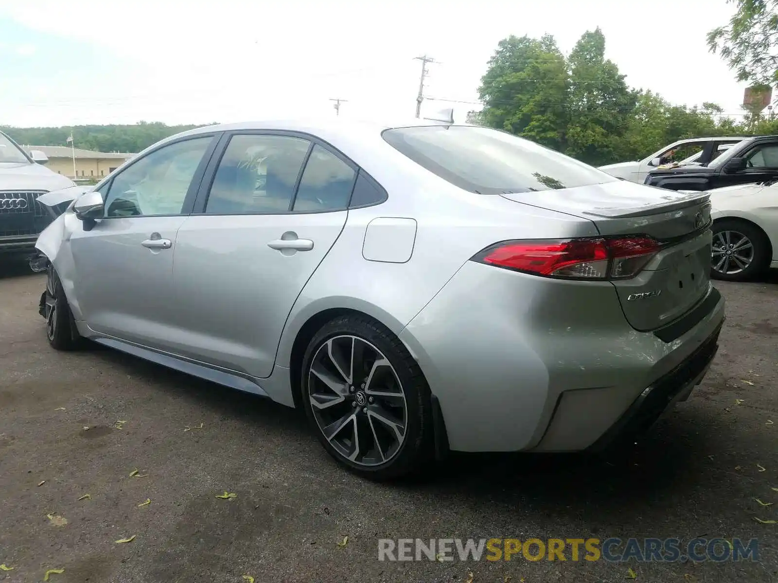 3 Photograph of a damaged car JTDP4RCE8LJ040615 TOYOTA COROLLA 2020