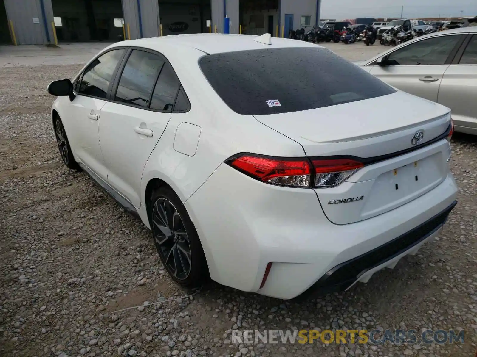 3 Photograph of a damaged car JTDP4RCE8LJ050190 TOYOTA COROLLA 2020