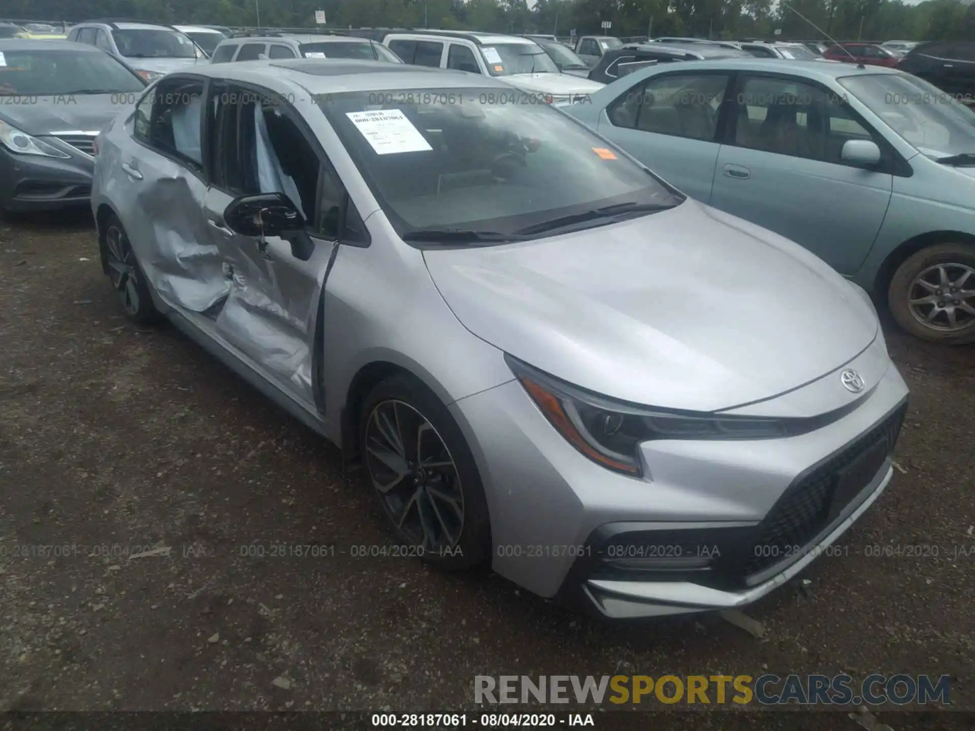 6 Photograph of a damaged car JTDP4RCE9LJ000866 TOYOTA COROLLA 2020