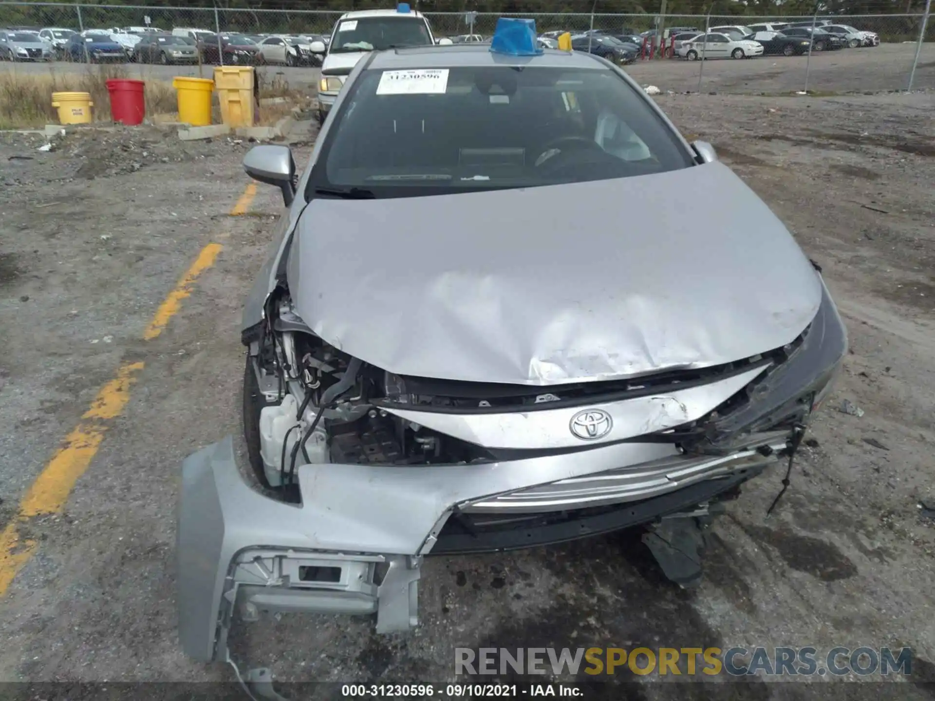 6 Photograph of a damaged car JTDP4RCE9LJ002844 TOYOTA COROLLA 2020