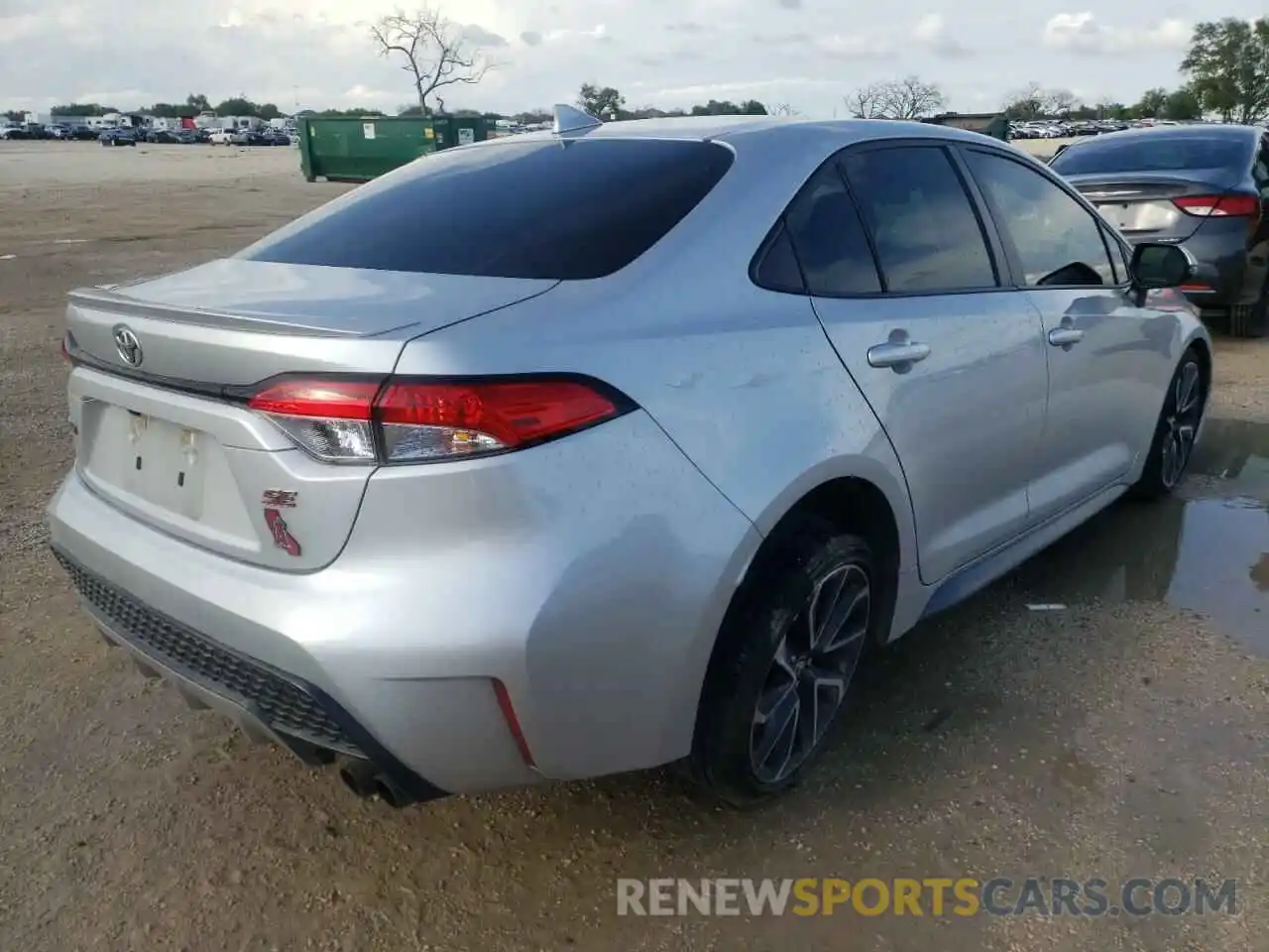 4 Photograph of a damaged car JTDP4RCE9LJ004206 TOYOTA COROLLA 2020