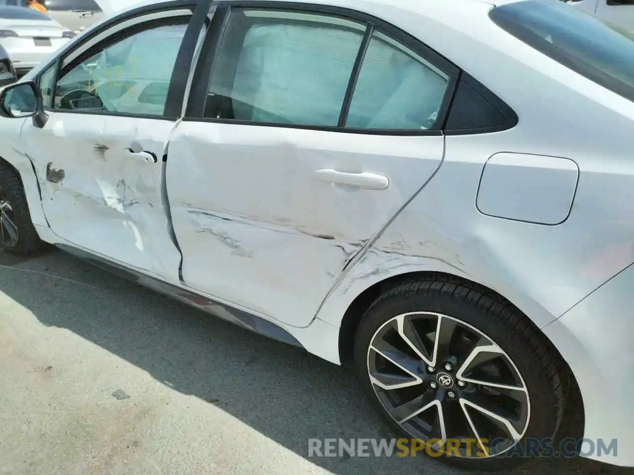 10 Photograph of a damaged car JTDP4RCE9LJ018946 TOYOTA COROLLA 2020