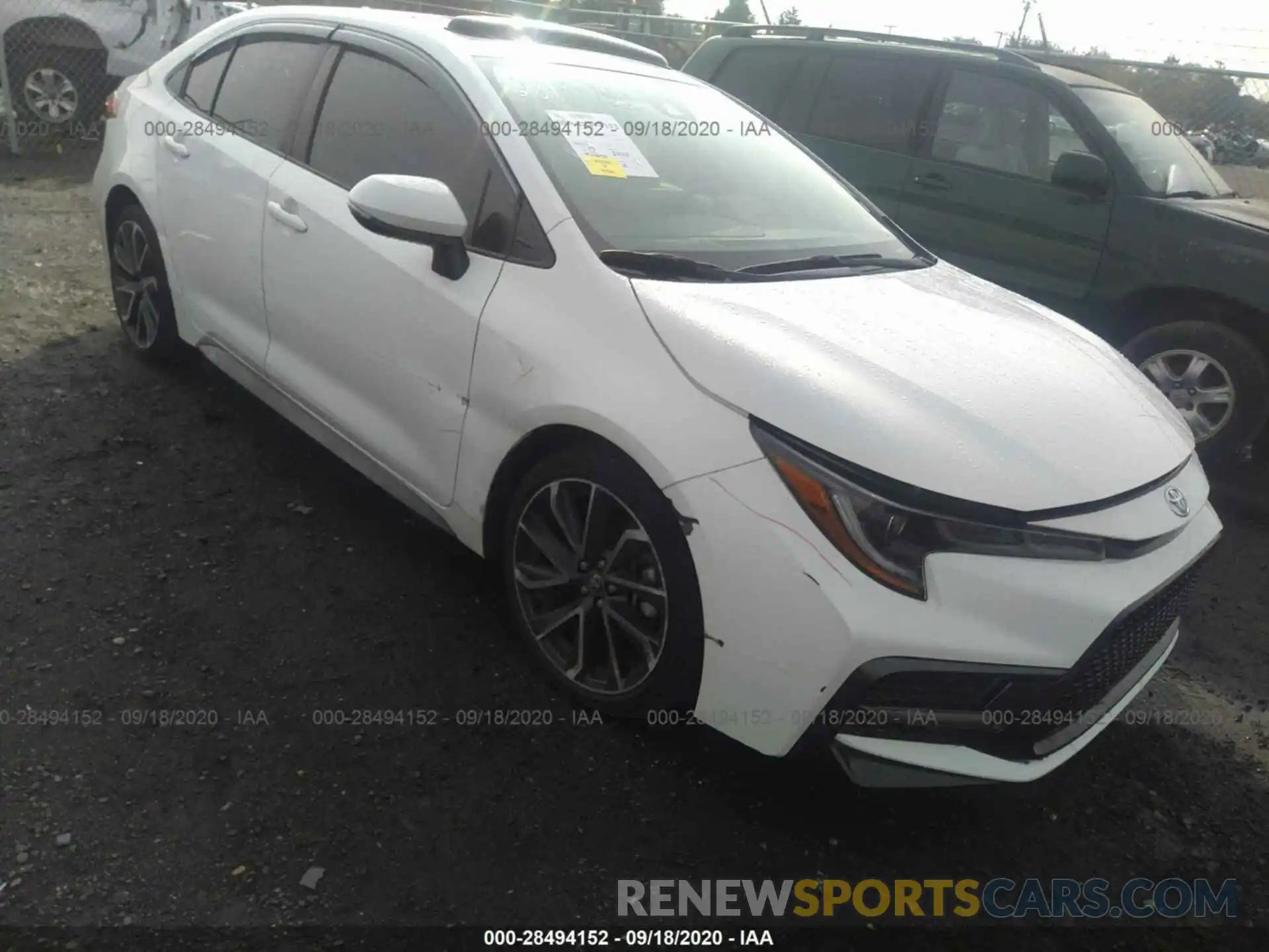 6 Photograph of a damaged car JTDP4RCE9LJ021040 TOYOTA COROLLA 2020