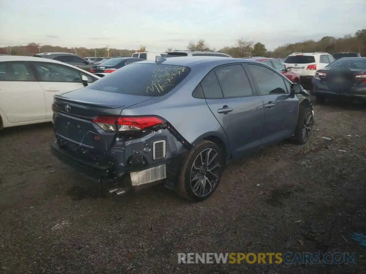 4 Photograph of a damaged car JTDP4RCE9LJ026240 TOYOTA COROLLA 2020