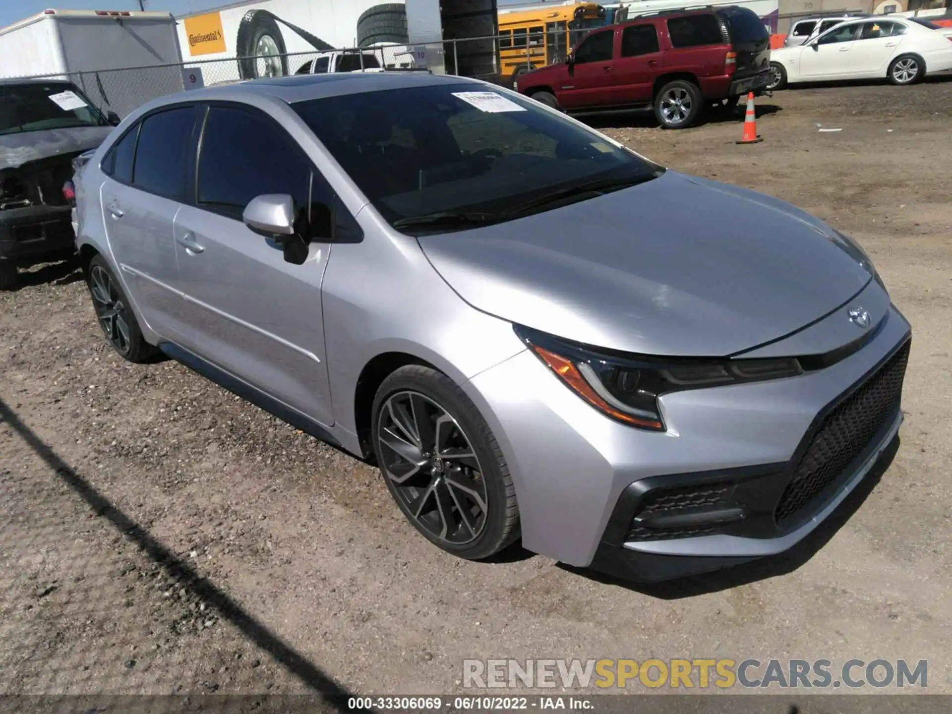 1 Photograph of a damaged car JTDP4RCE9LJ032197 TOYOTA COROLLA 2020