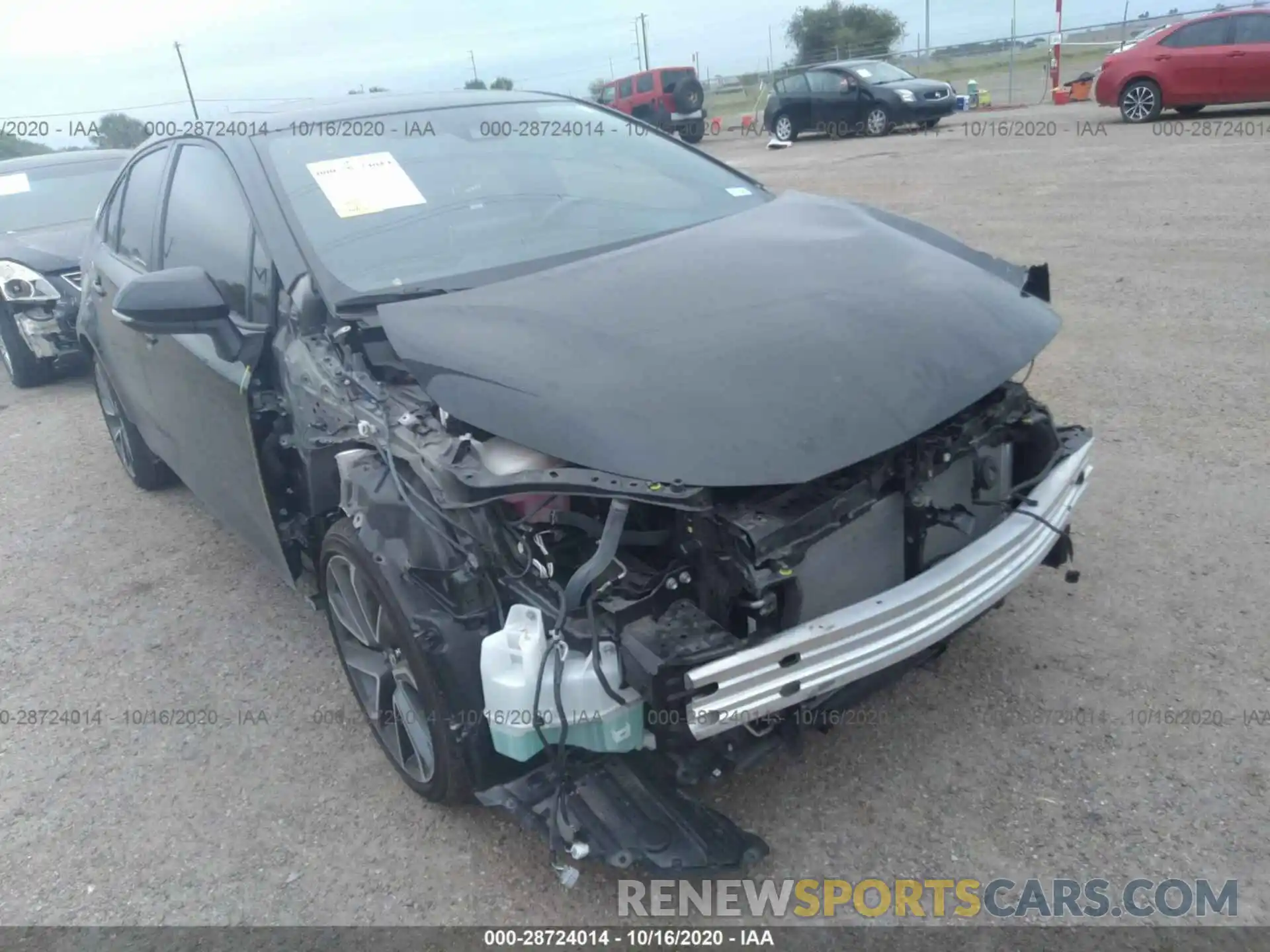 6 Photograph of a damaged car JTDP4RCE9LJ036640 TOYOTA COROLLA 2020