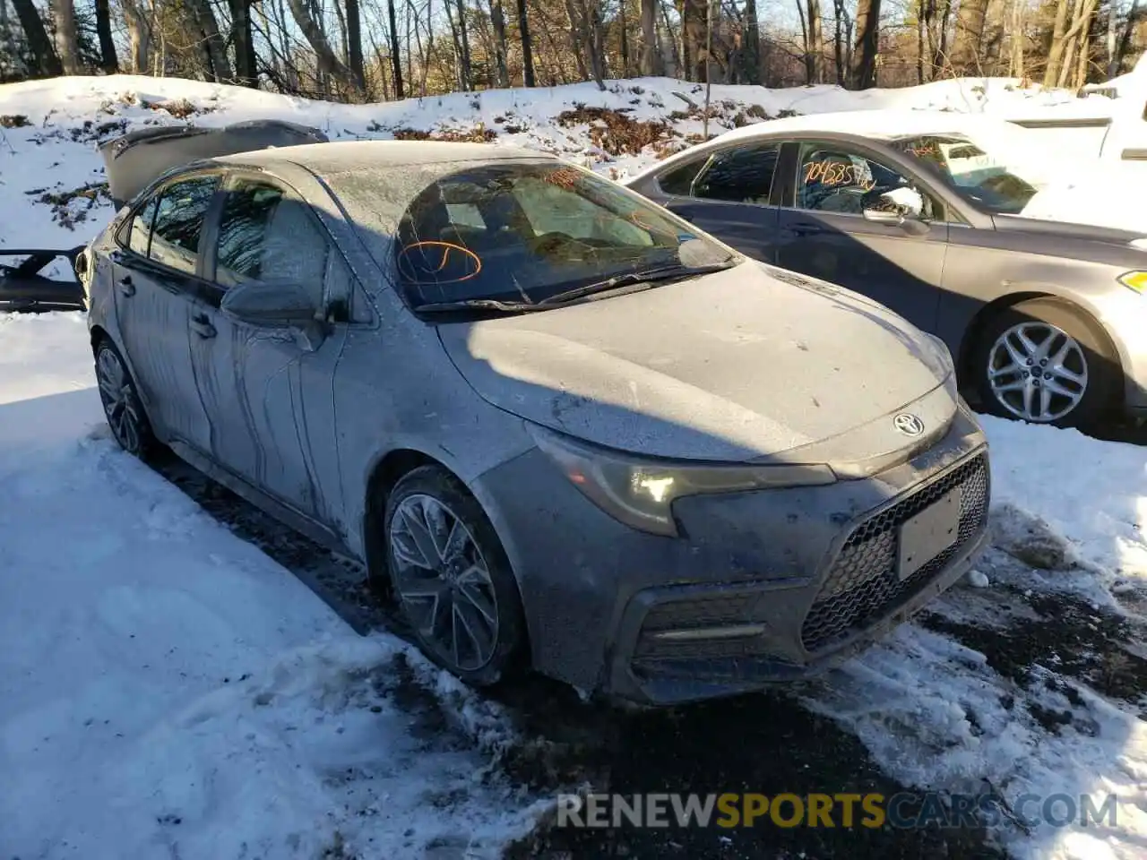 1 Photograph of a damaged car JTDP4RCE9LJ039411 TOYOTA COROLLA 2020