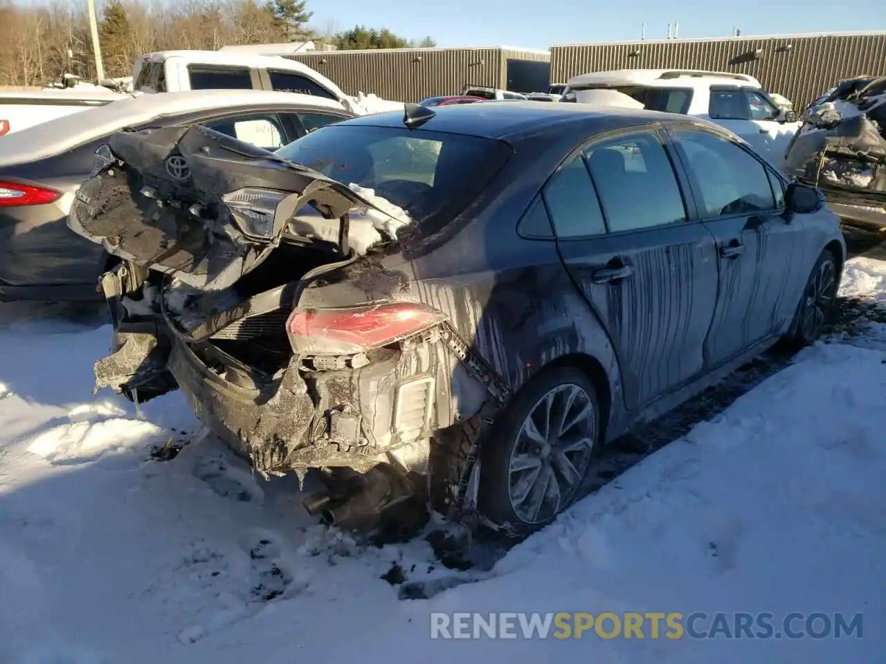 4 Photograph of a damaged car JTDP4RCE9LJ039411 TOYOTA COROLLA 2020