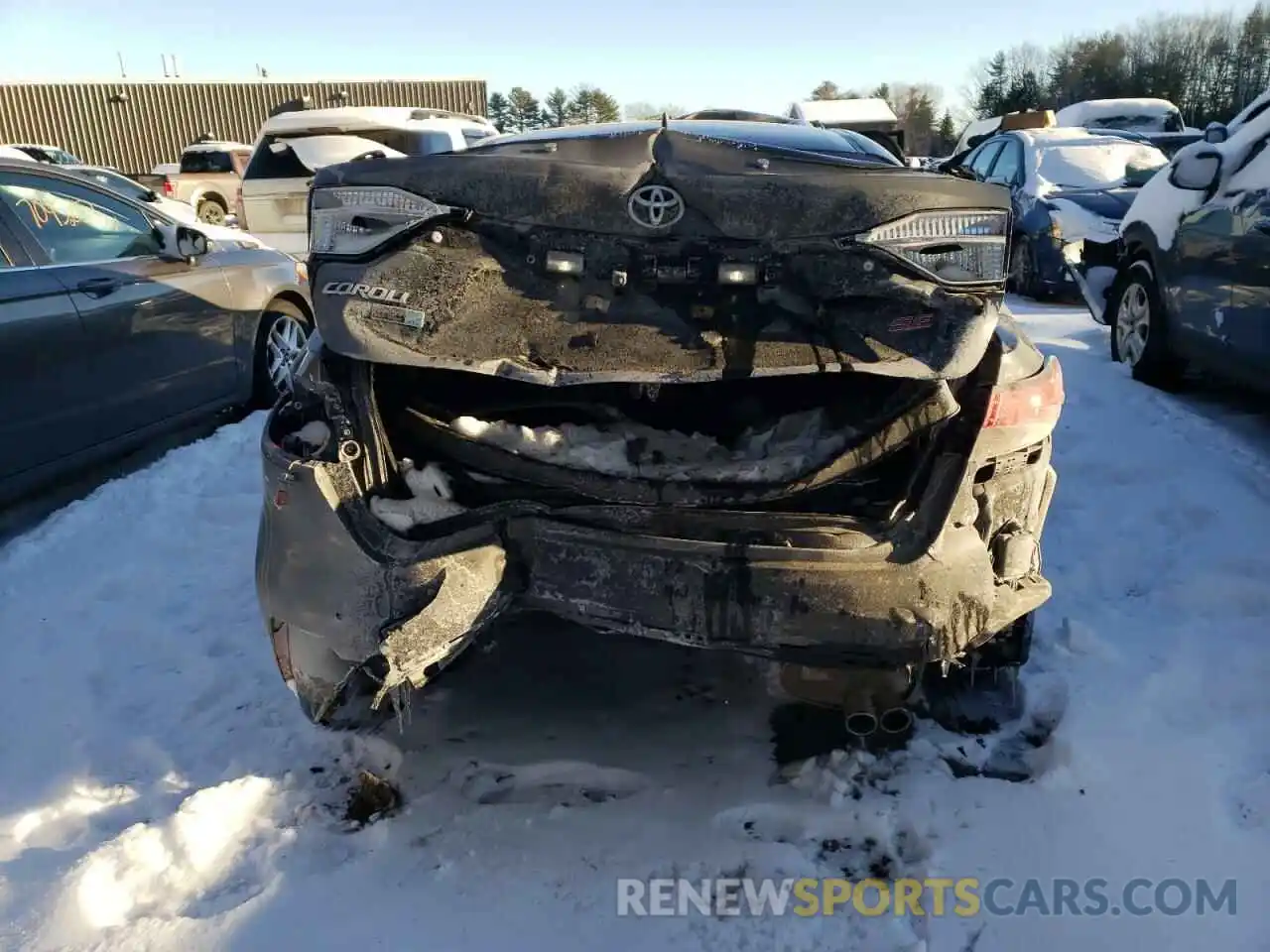 9 Photograph of a damaged car JTDP4RCE9LJ039411 TOYOTA COROLLA 2020