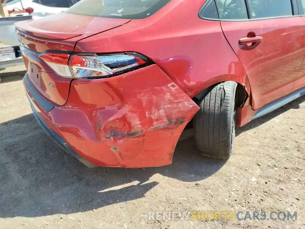 9 Photograph of a damaged car JTDP4RCE9LJ043541 TOYOTA COROLLA 2020