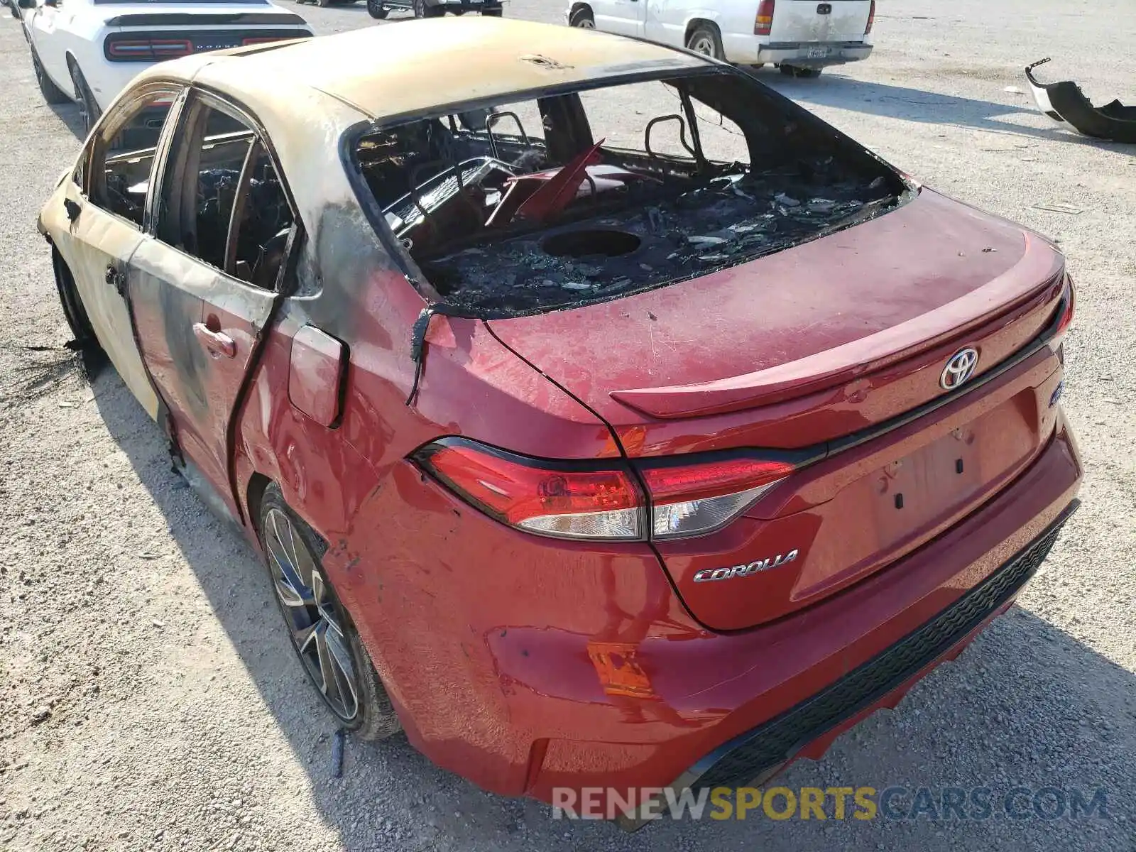 10 Photograph of a damaged car JTDP4RCE9LJ053230 TOYOTA COROLLA 2020