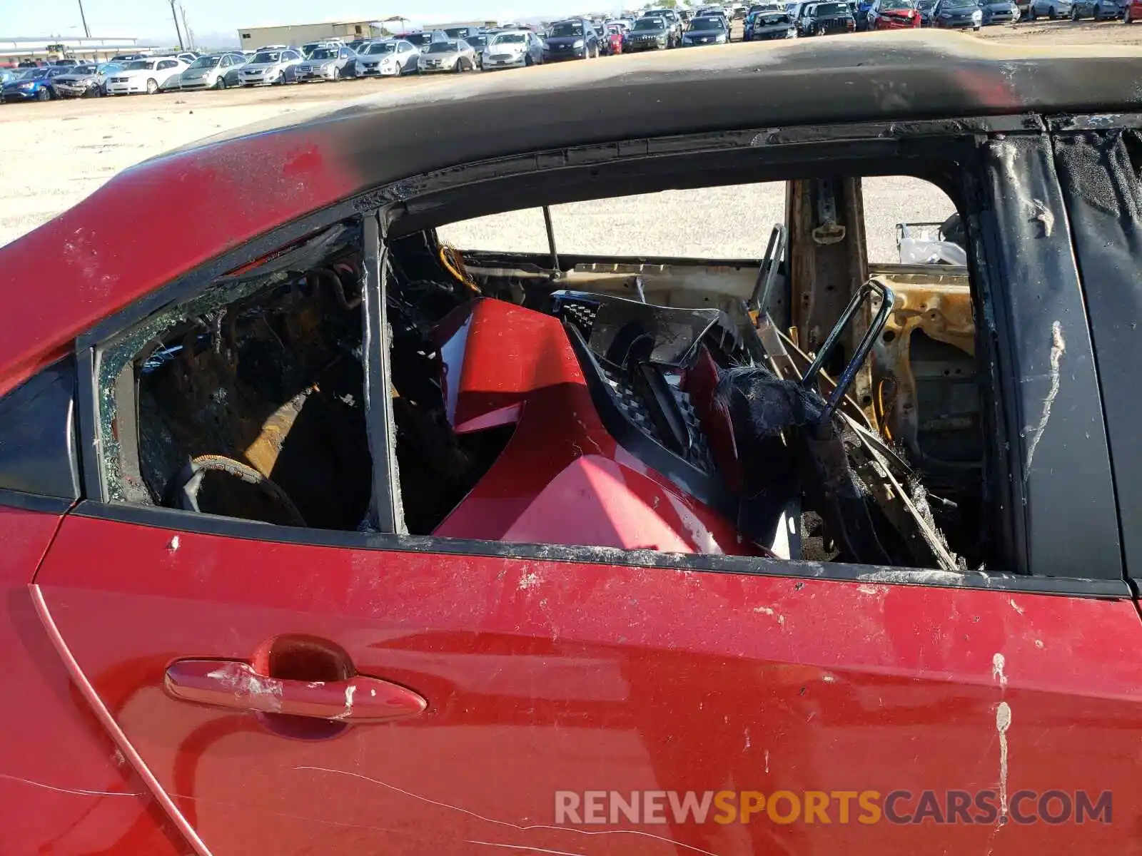 6 Photograph of a damaged car JTDP4RCE9LJ053230 TOYOTA COROLLA 2020