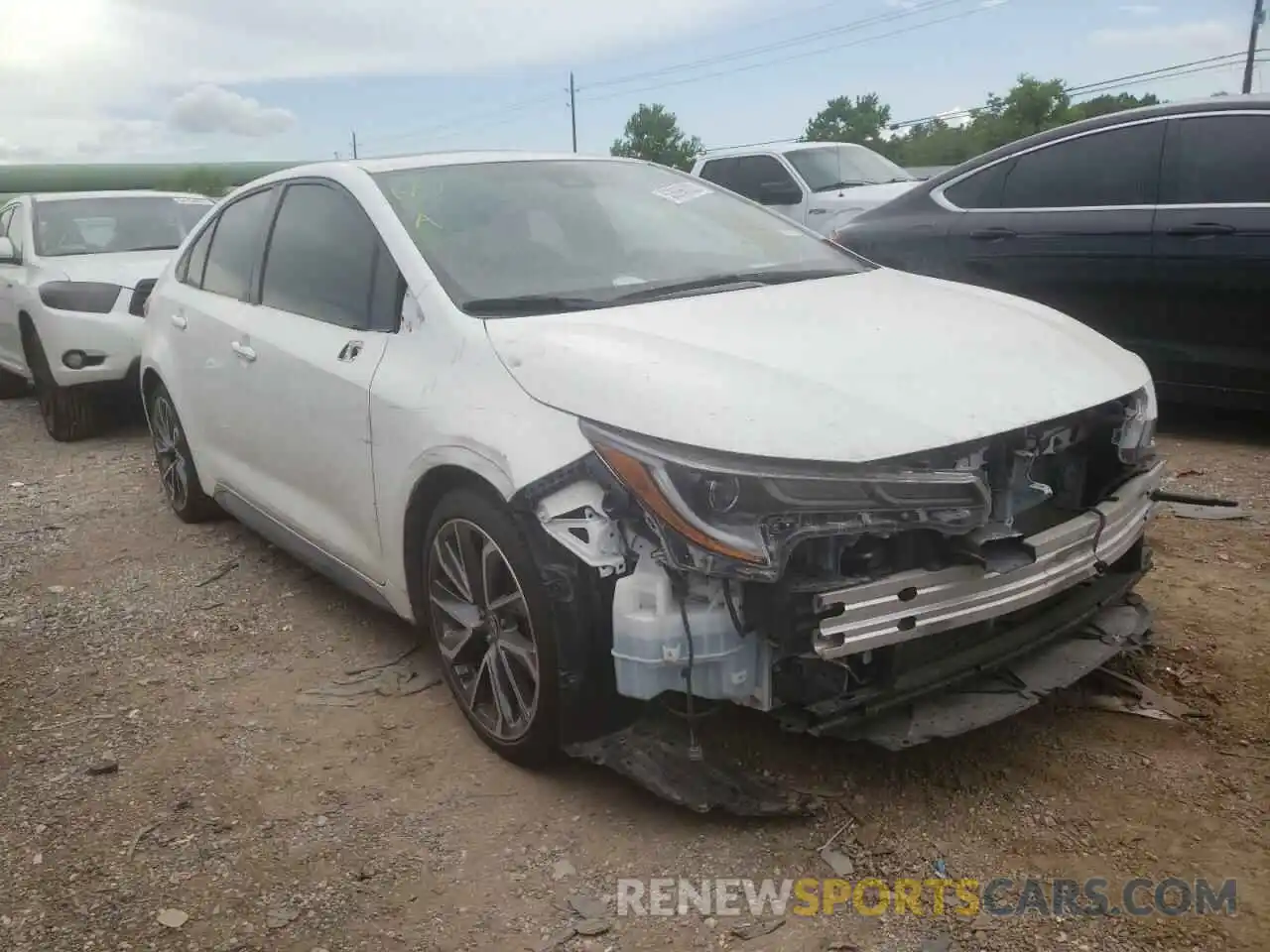 1 Photograph of a damaged car JTDP4RCEXLJ003954 TOYOTA COROLLA 2020