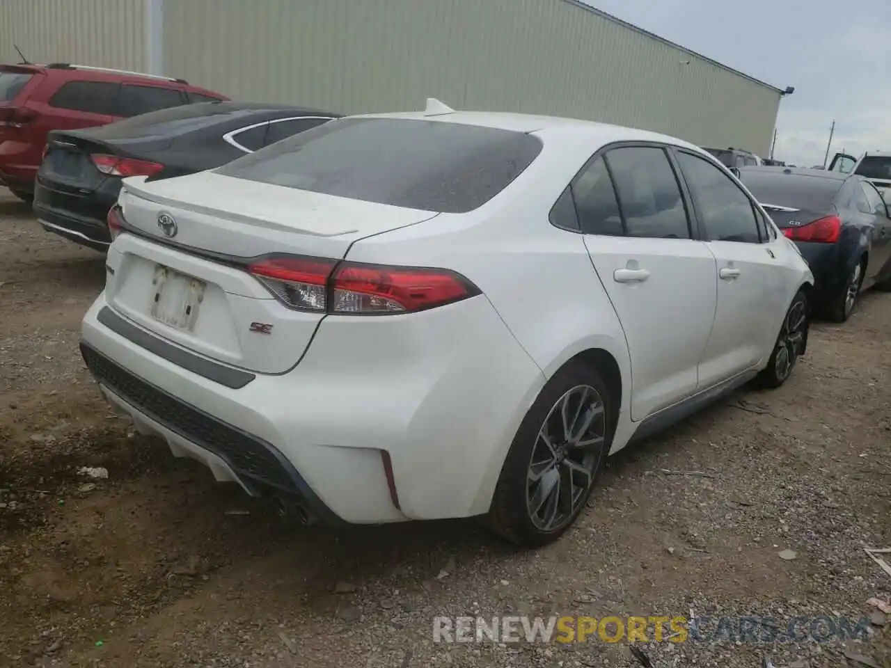 4 Photograph of a damaged car JTDP4RCEXLJ003954 TOYOTA COROLLA 2020