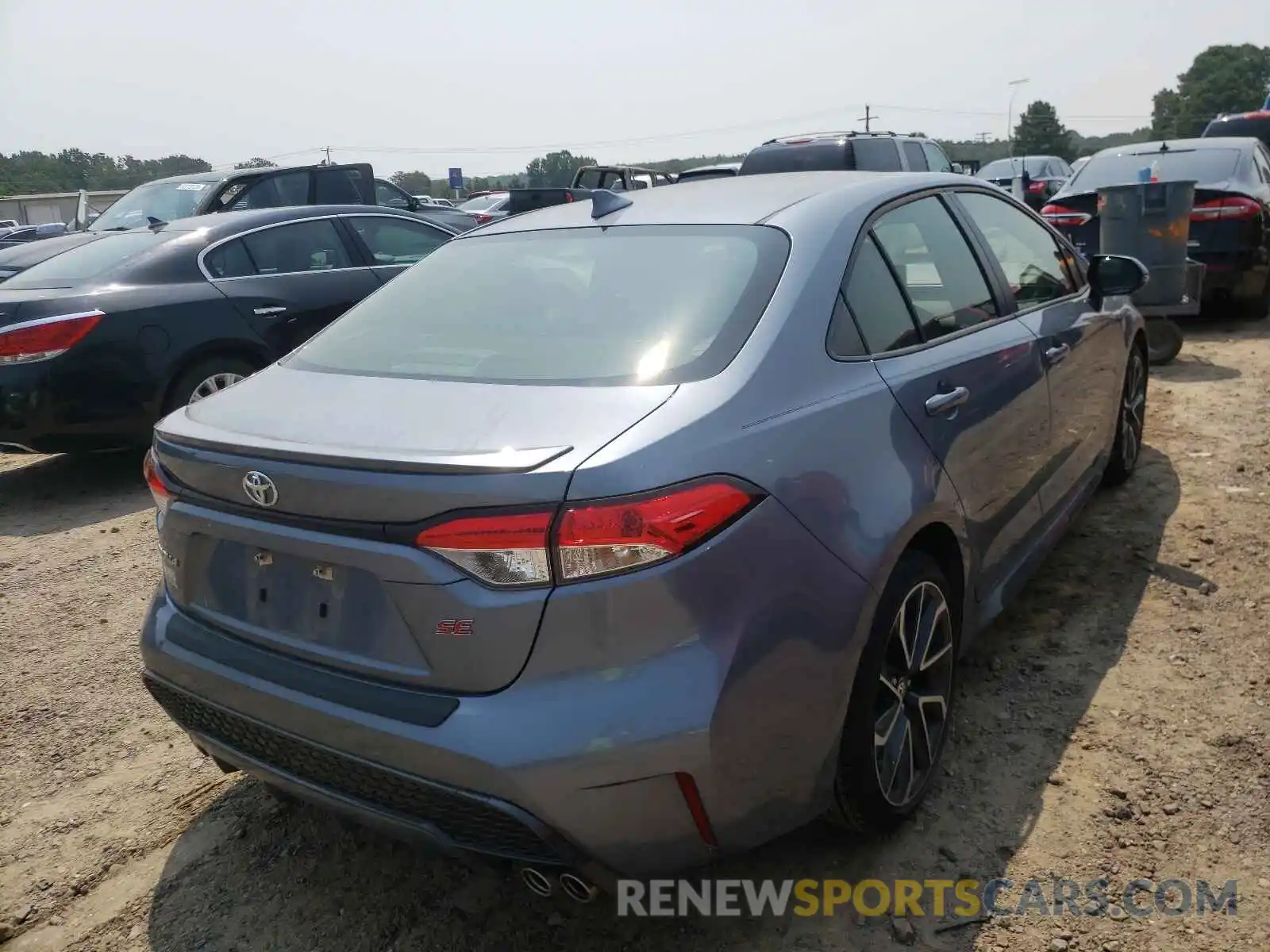 4 Photograph of a damaged car JTDP4RCEXLJ004425 TOYOTA COROLLA 2020