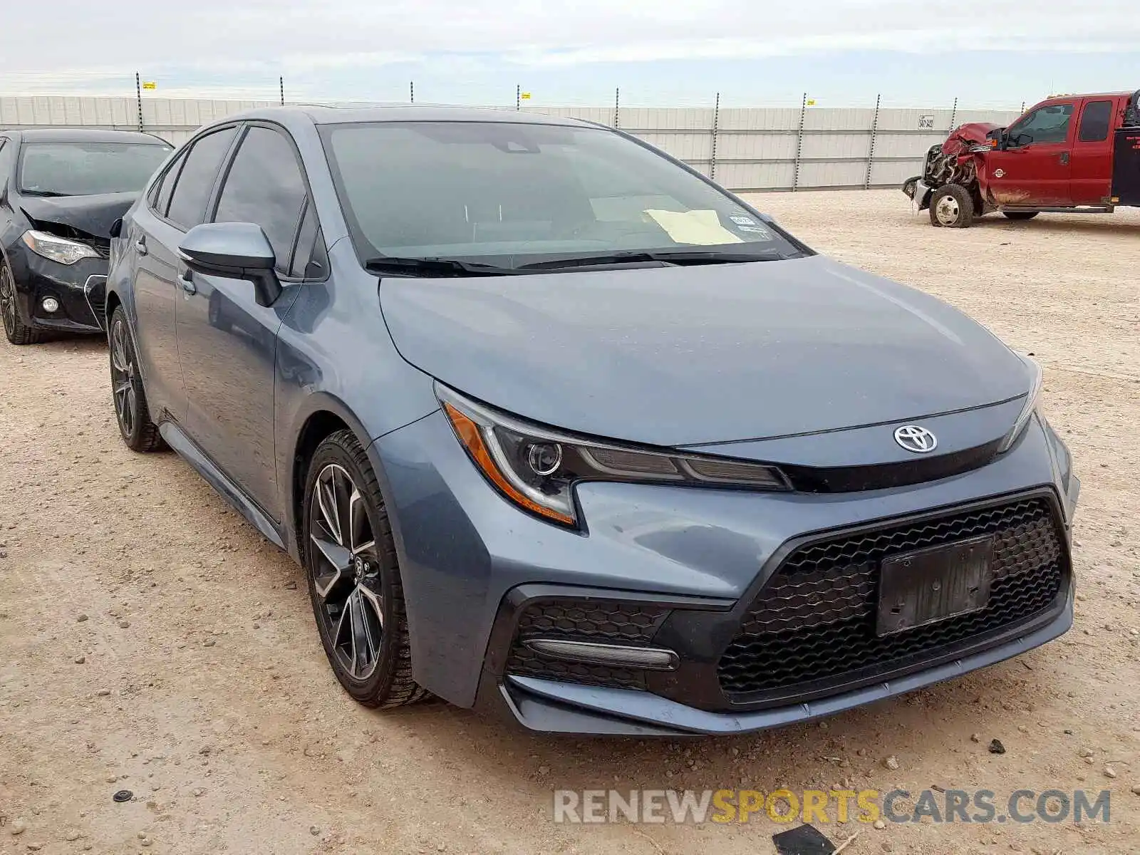 1 Photograph of a damaged car JTDP4RCEXLJ005350 TOYOTA COROLLA 2020