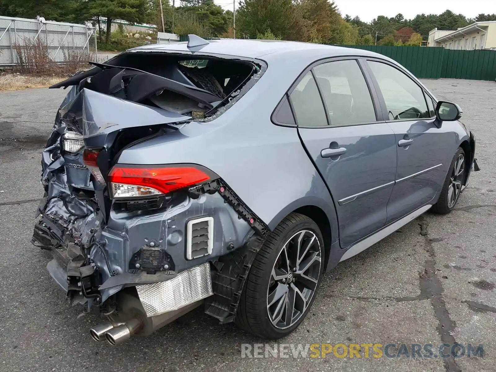 4 Photograph of a damaged car JTDP4RCEXLJ008815 TOYOTA COROLLA 2020