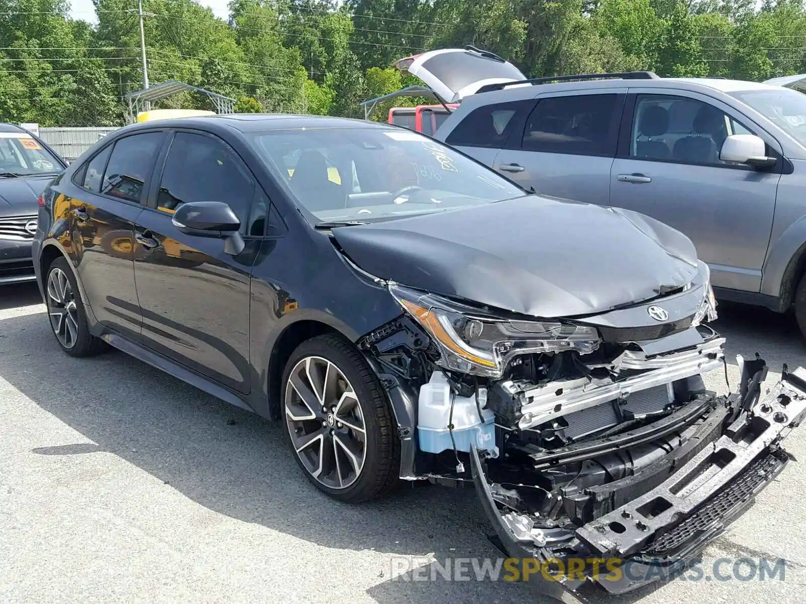 1 Photograph of a damaged car JTDP4RCEXLJ009124 TOYOTA COROLLA 2020