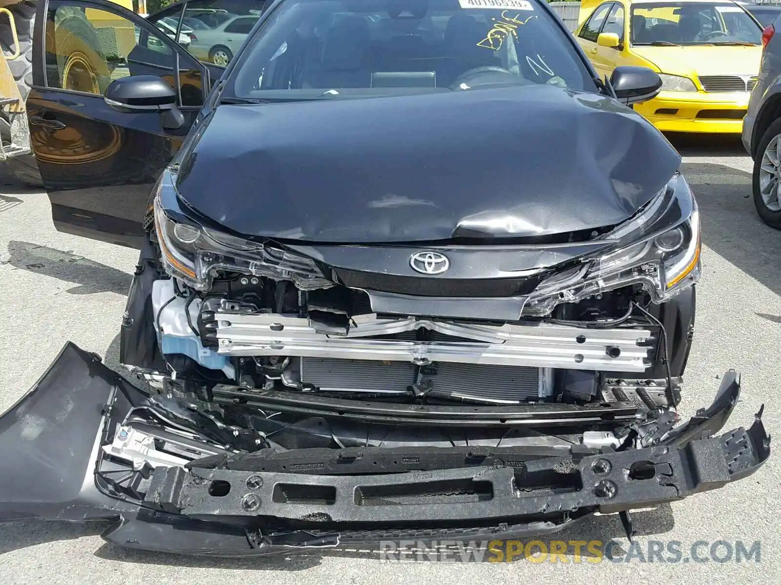 9 Photograph of a damaged car JTDP4RCEXLJ009124 TOYOTA COROLLA 2020