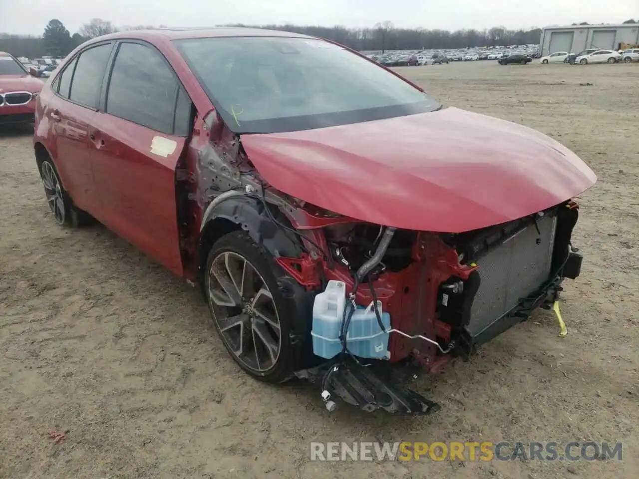 1 Photograph of a damaged car JTDP4RCEXLJ010516 TOYOTA COROLLA 2020