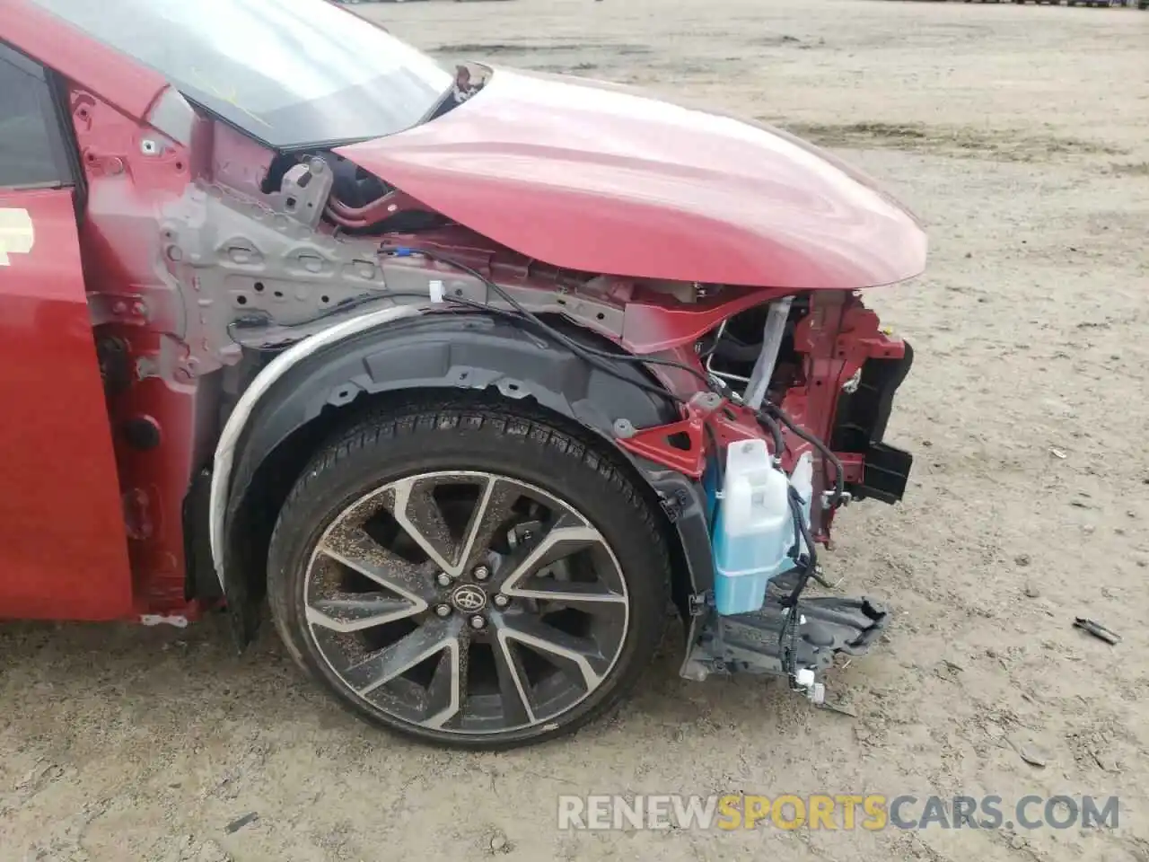 9 Photograph of a damaged car JTDP4RCEXLJ010516 TOYOTA COROLLA 2020