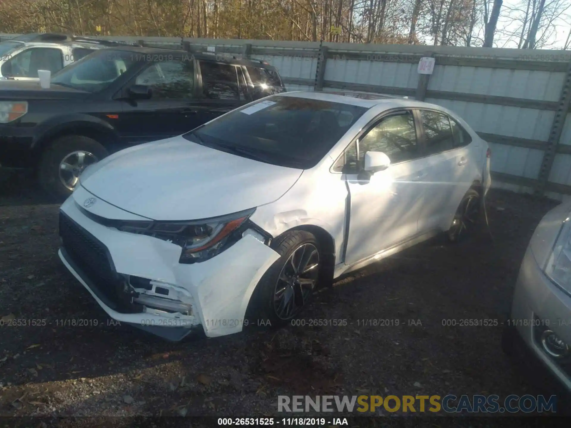 2 Photograph of a damaged car JTDP4RCEXLJ011553 TOYOTA COROLLA 2020