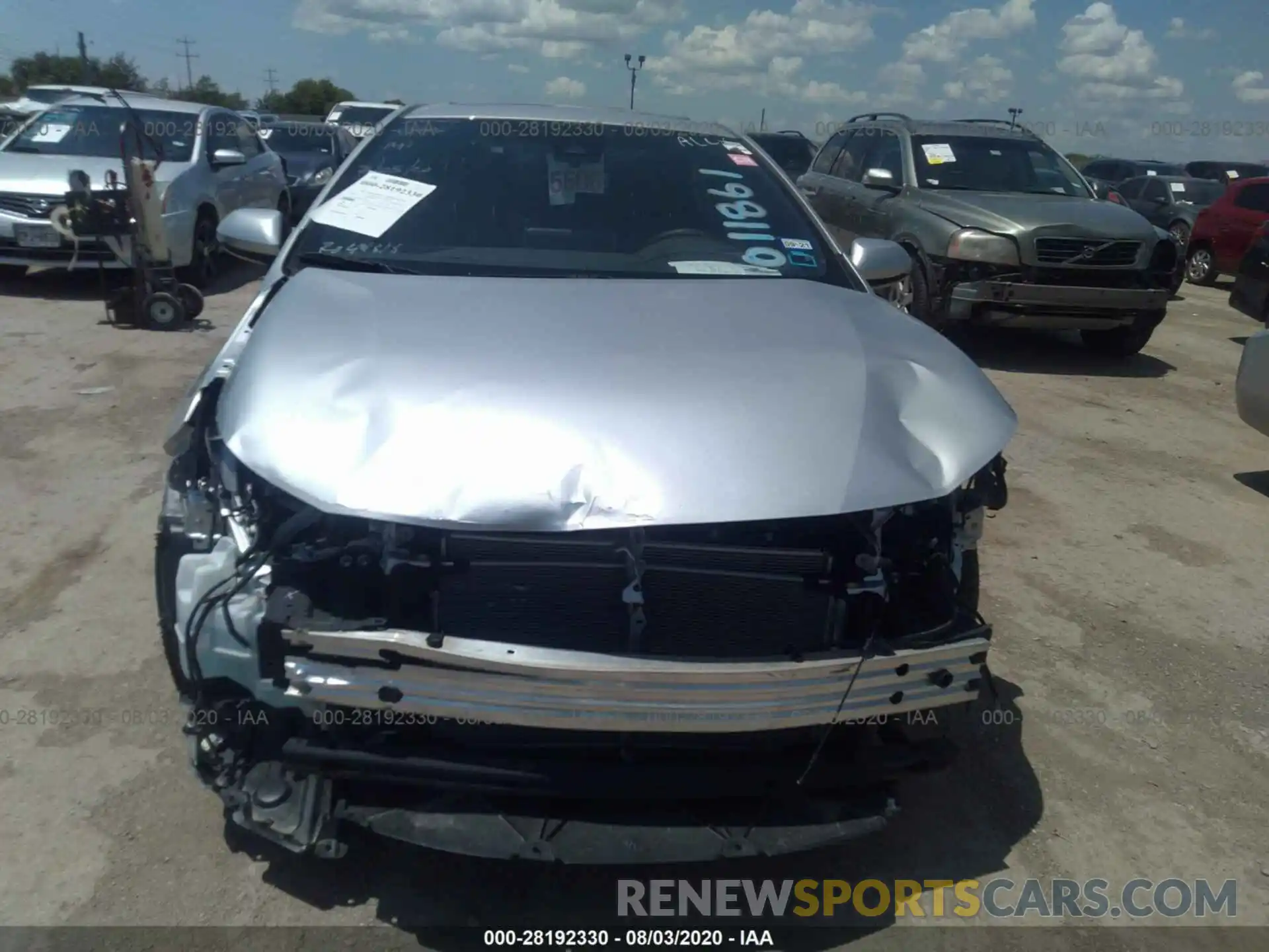 6 Photograph of a damaged car JTDP4RCEXLJ011861 TOYOTA COROLLA 2020