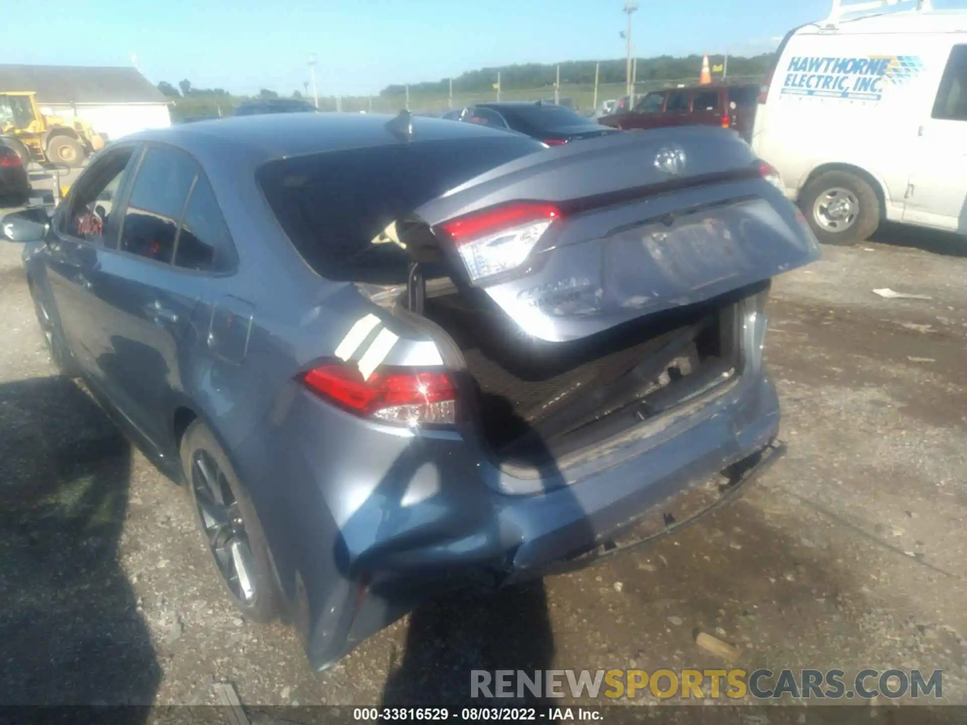 6 Photograph of a damaged car JTDP4RCEXLJ015361 TOYOTA COROLLA 2020