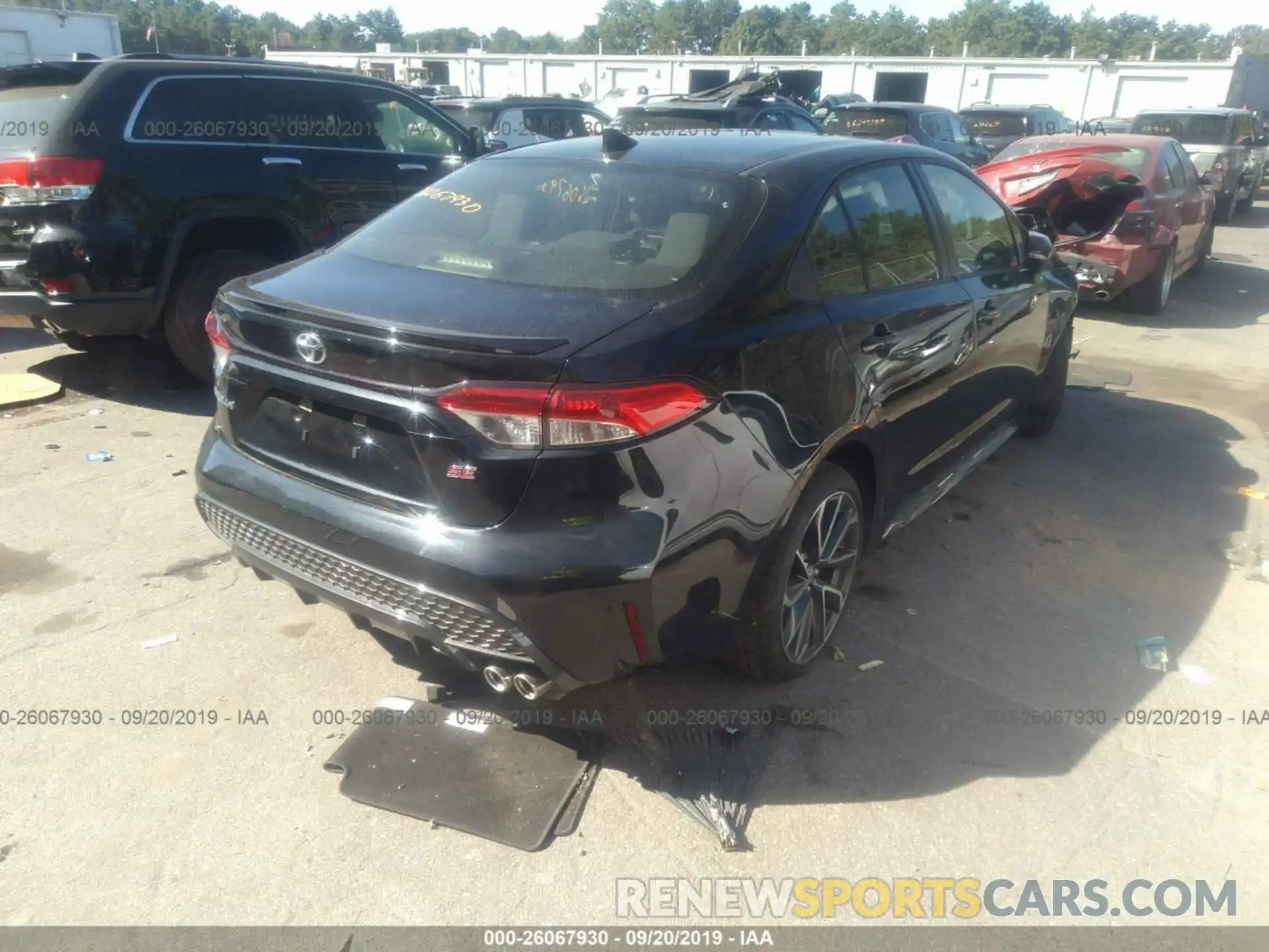 4 Photograph of a damaged car JTDP4RCEXLJ020723 TOYOTA COROLLA 2020