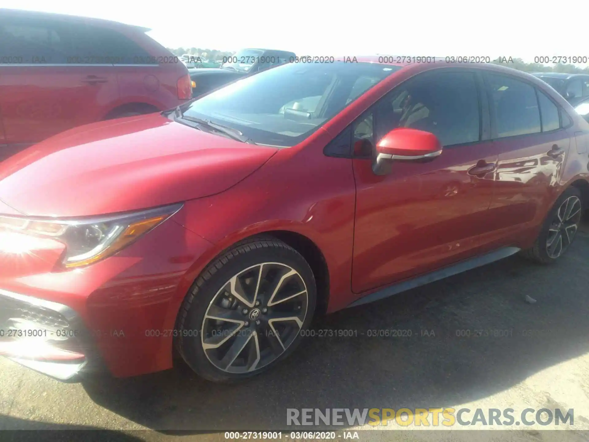 2 Photograph of a damaged car JTDP4RCEXLJ025159 TOYOTA COROLLA 2020