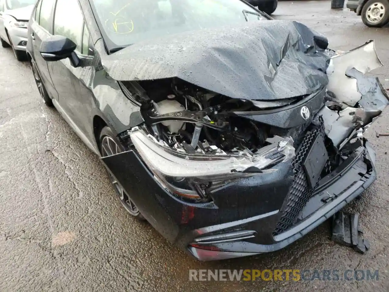 9 Photograph of a damaged car JTDP4RCEXLJ030247 TOYOTA COROLLA 2020