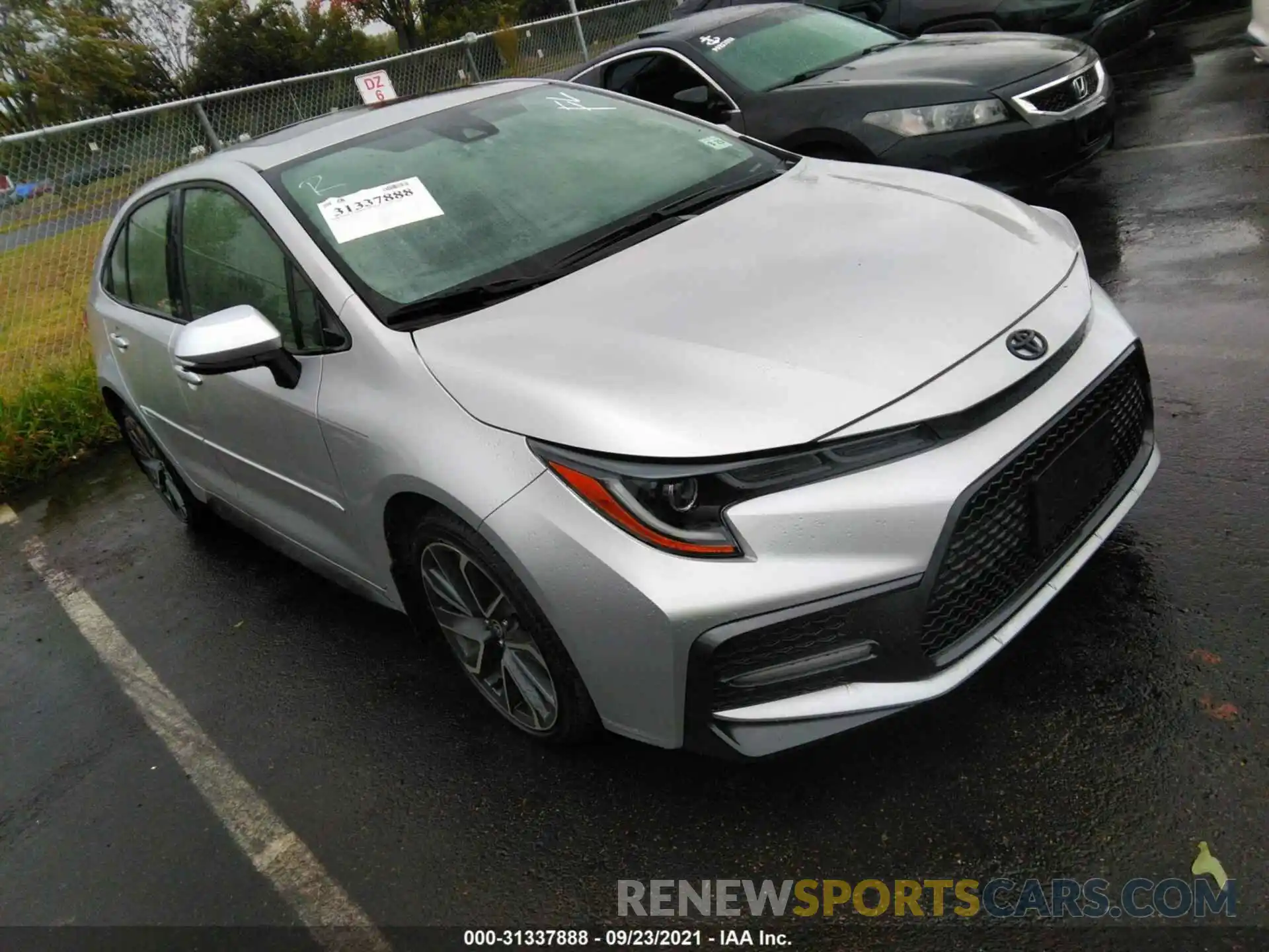 1 Photograph of a damaged car JTDP4RCEXLJ034346 TOYOTA COROLLA 2020