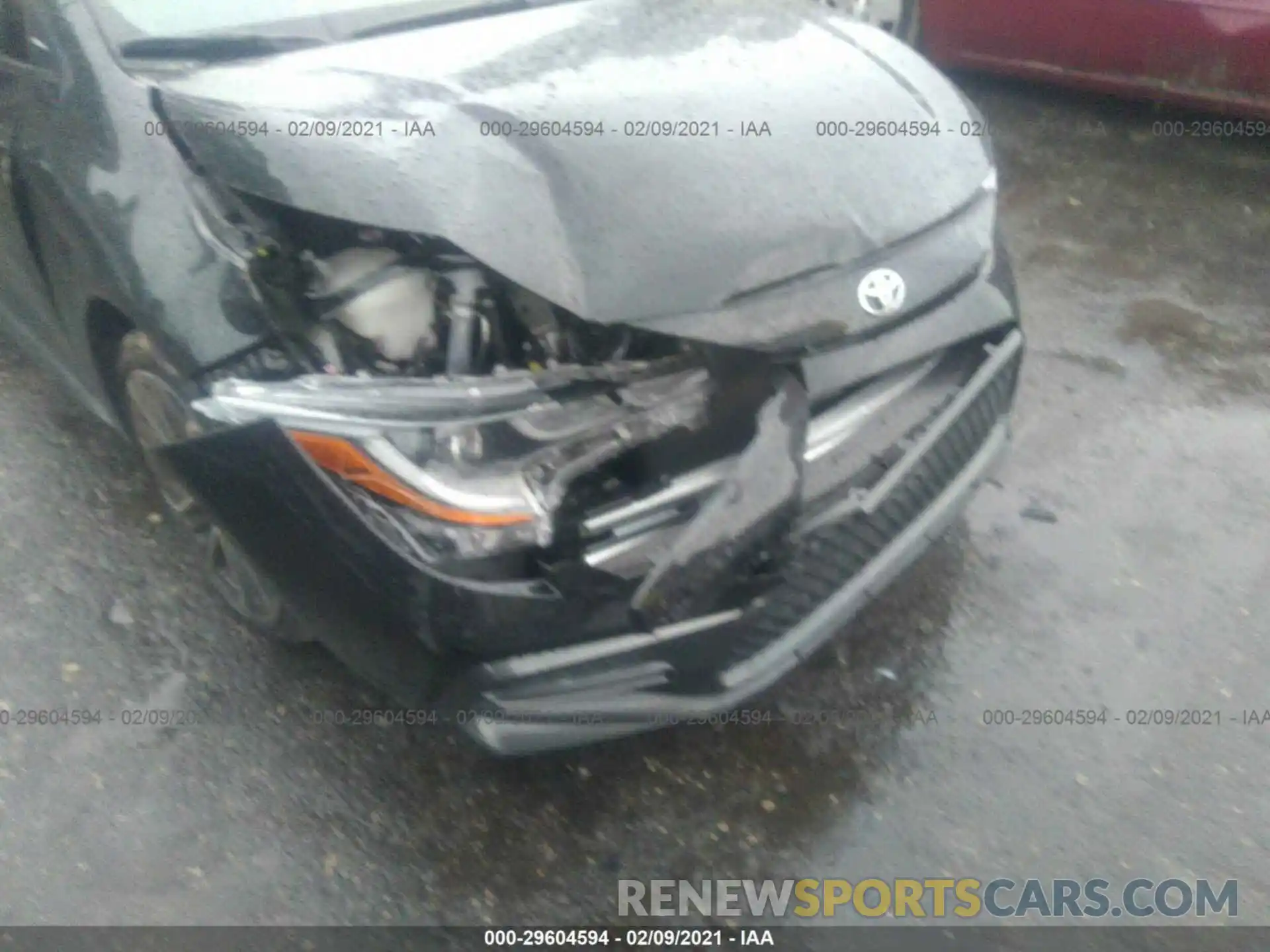 6 Photograph of a damaged car JTDP4RCEXLJ051213 TOYOTA COROLLA 2020